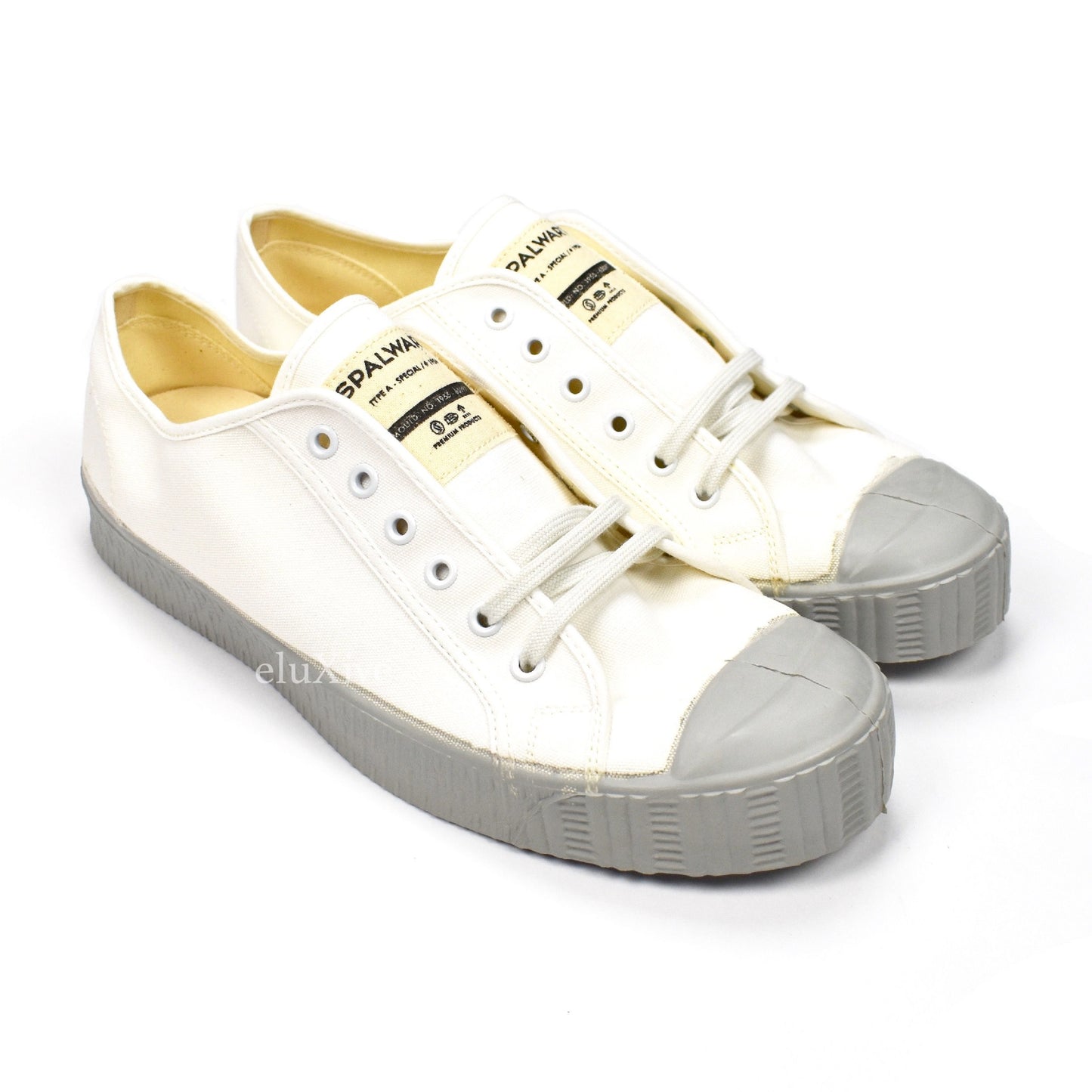 Spalwart - White / Gray 'Special Low' Sneakers
