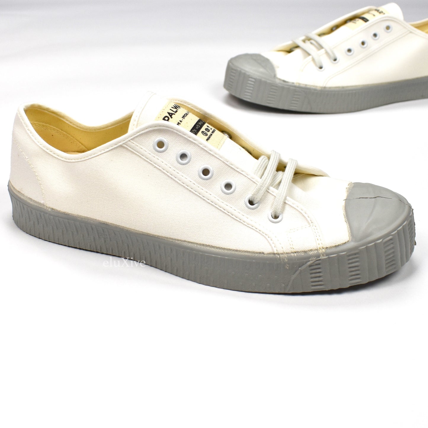 Spalwart - White / Gray 'Special Low' Sneakers