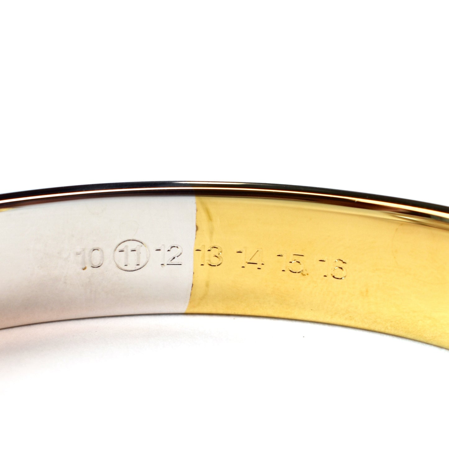 Maison Margiela - Gold & Silver Split Bracelet