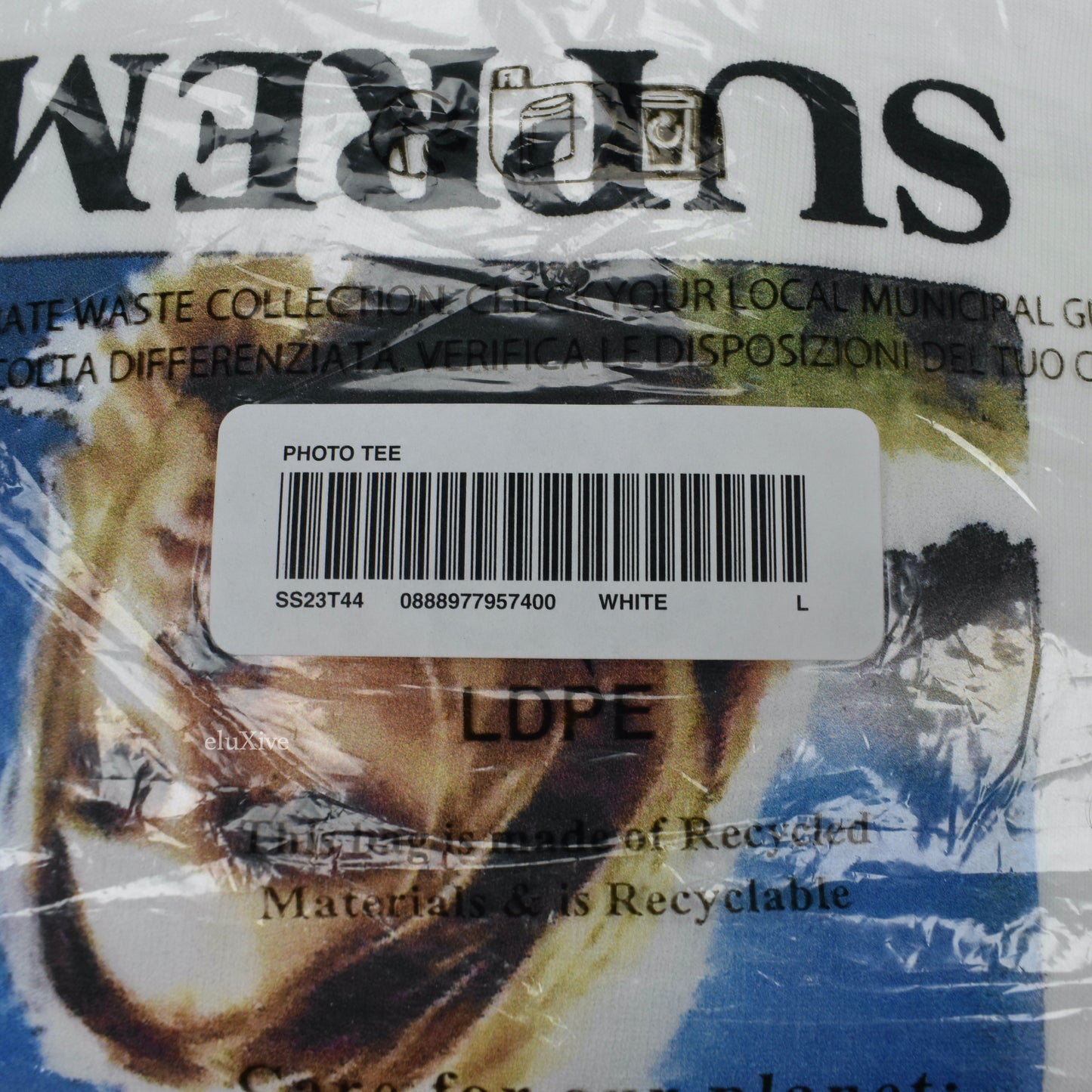 Supreme - Kurt Cobain Photo T-Shirt (White)