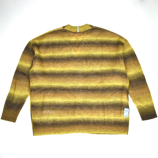 Alexander McQueen - McQ Brown Oversized Mohair Cardigan