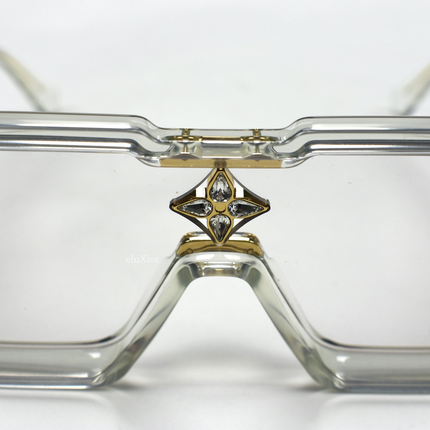 Louis Vuitton - Cyclone Sunglasses (Clear/Transparent)
