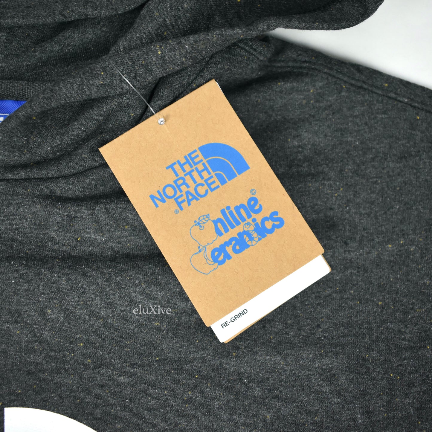 Online Ceramics x The North Face - Gray Snail Logo Hoodie