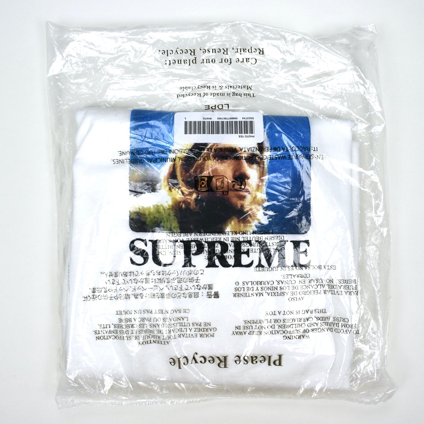 Supreme - Kurt Cobain Photo T-Shirt (White)