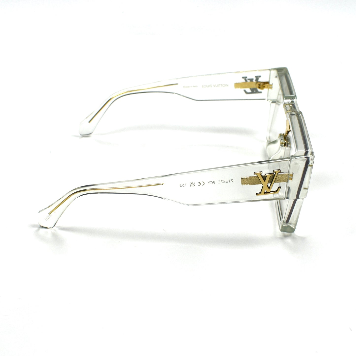Louis Vuitton - Cyclone Sunglasses (Clear/Transparent)