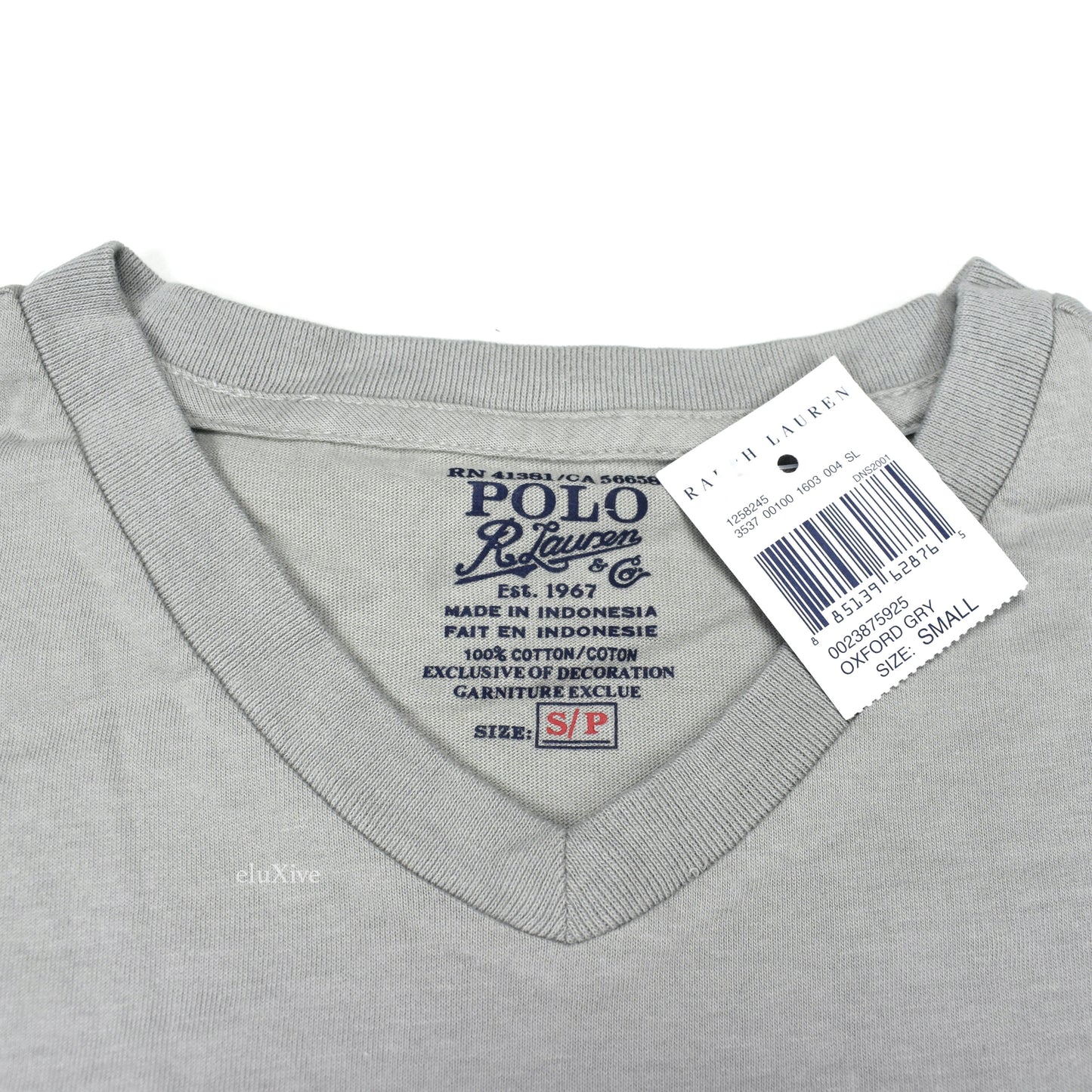 Polo Ralph Lauren - Gray V-Neck T-Shirt