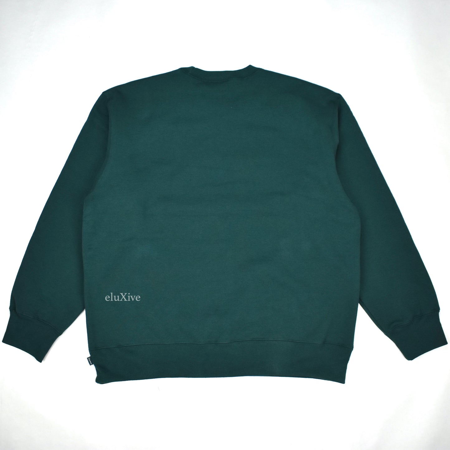 Supreme - Red Box Logo Crewneck Sweatshirt (Dark Pine Green)