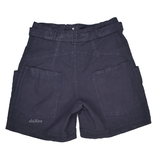 Isabel Marant - Navy Ripstop Effiri Shorts