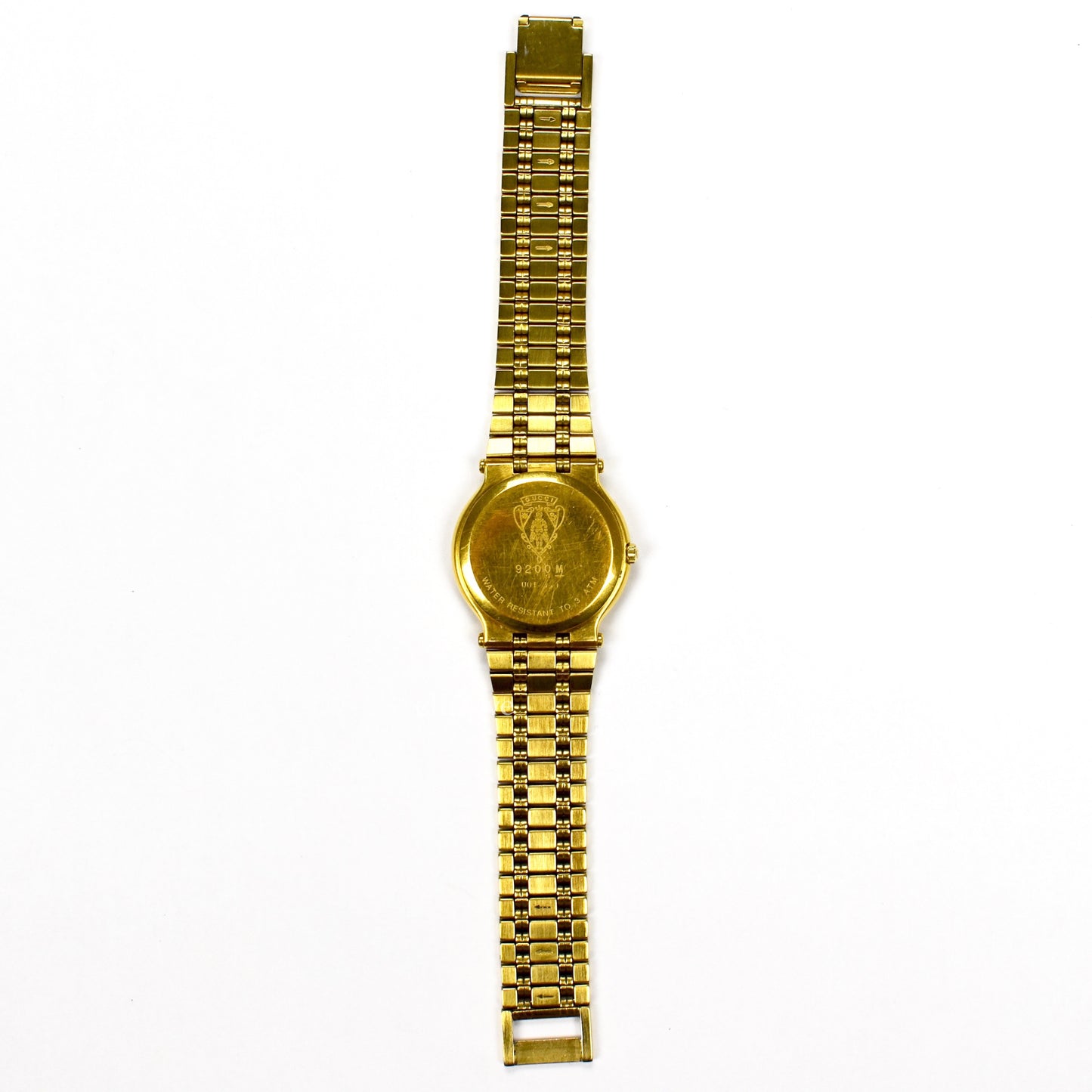 Gucci - 9200M Gold / Diamond Dial Watch