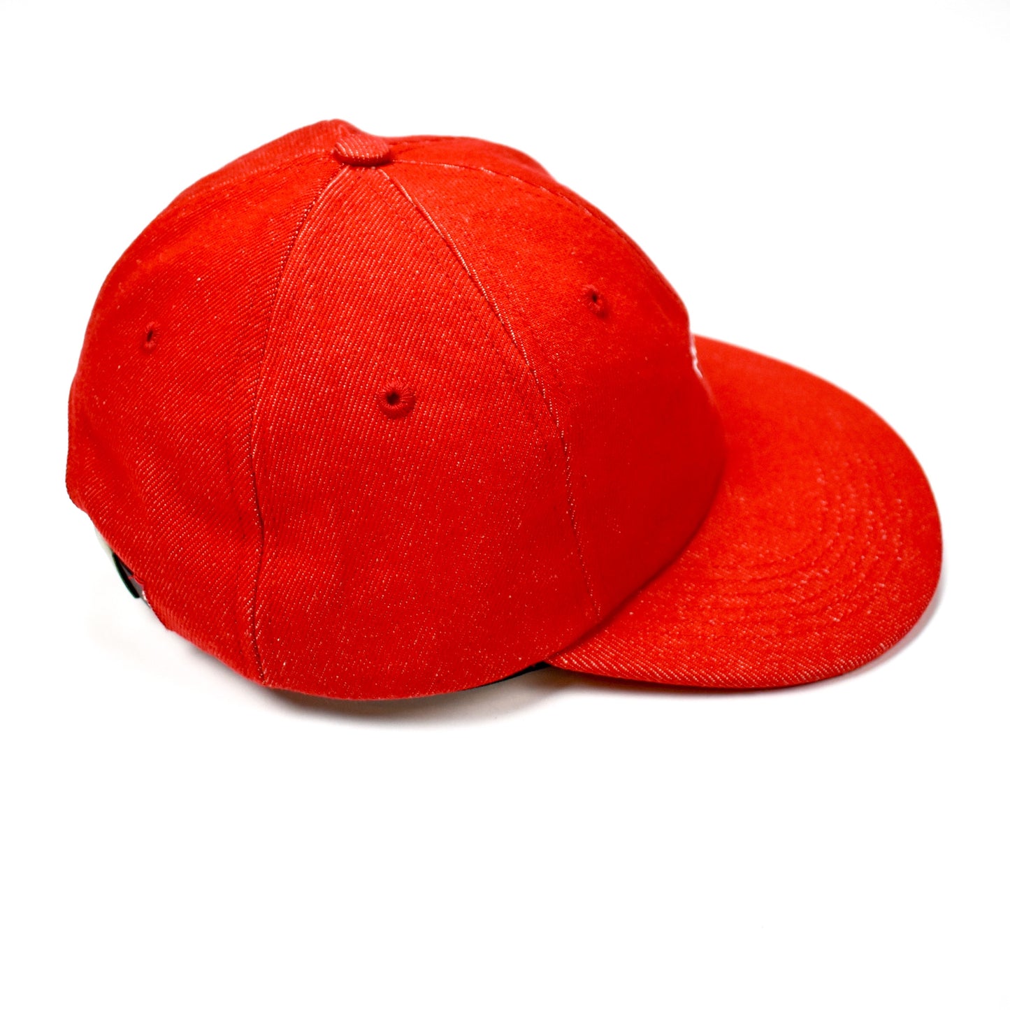 Noah - Red Denim Rose Logo Hat