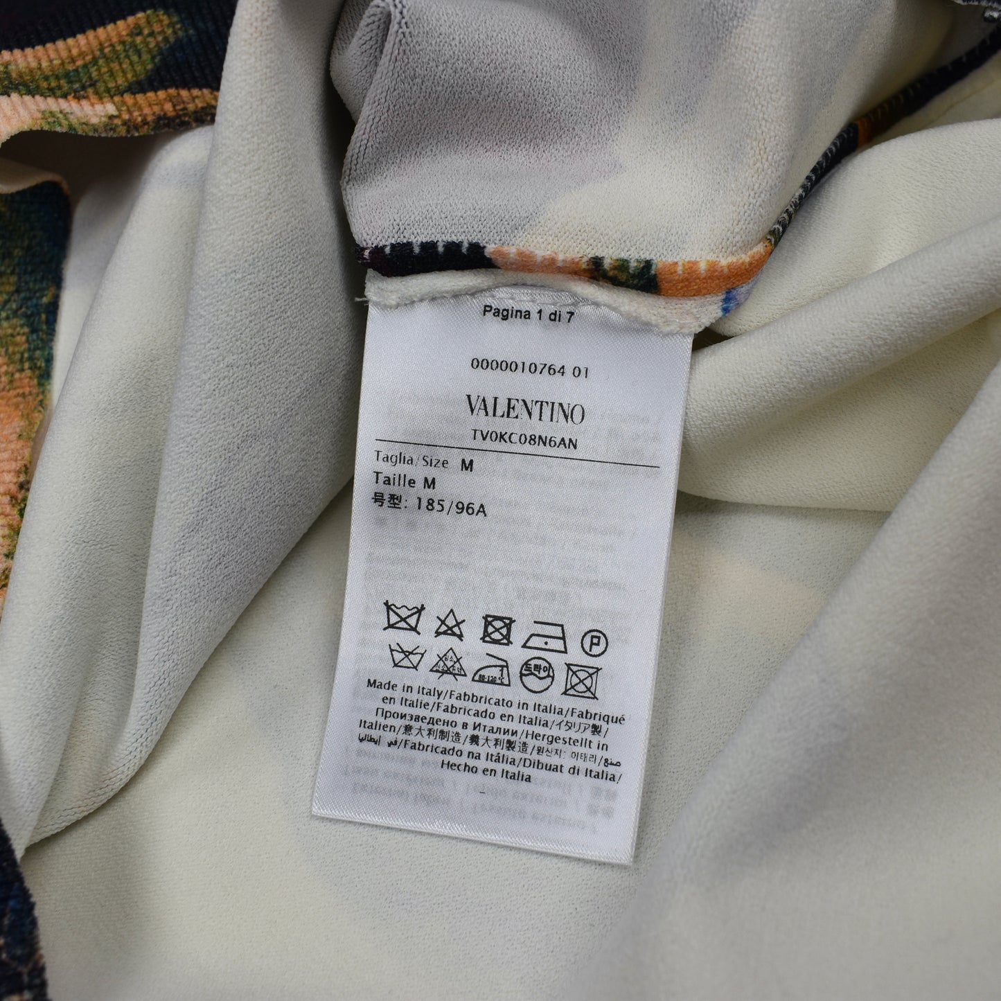 Valentino - Floating Islands Surrealist Print Viscose Sweater