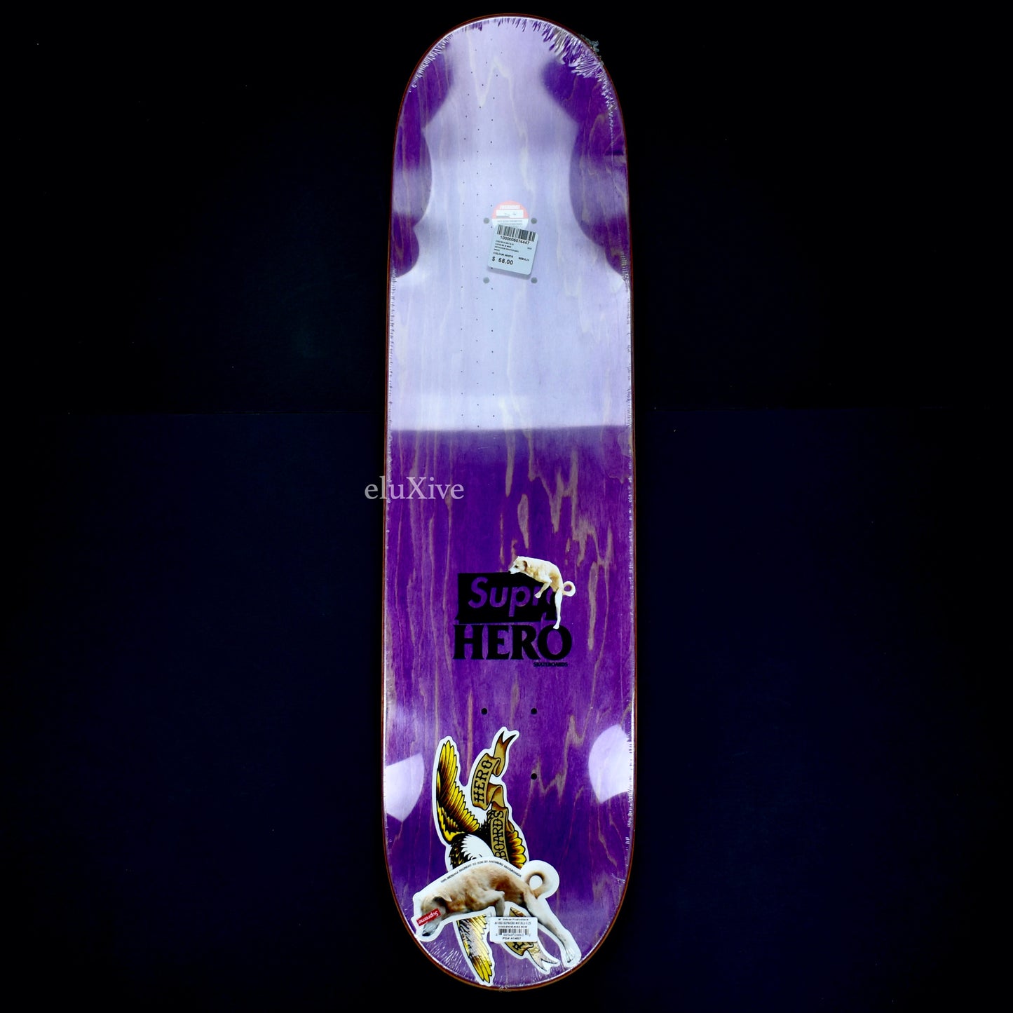 Supreme x Antihero - Blue Box Logo Dog Skateboard Deck