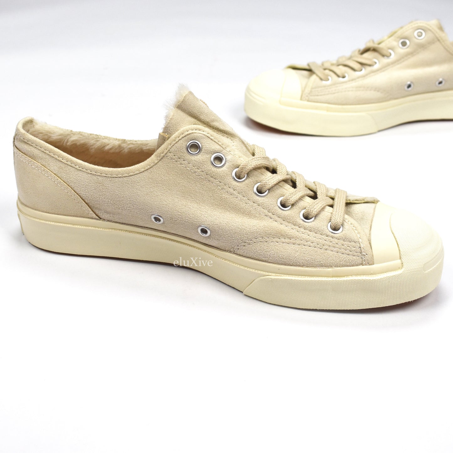 Converse x CLOT - Jack Purcell 'Polar Bear Fur'