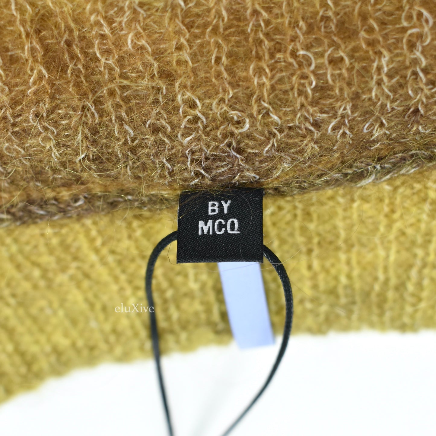 Alexander McQueen - McQ Brown Oversized Mohair Cardigan