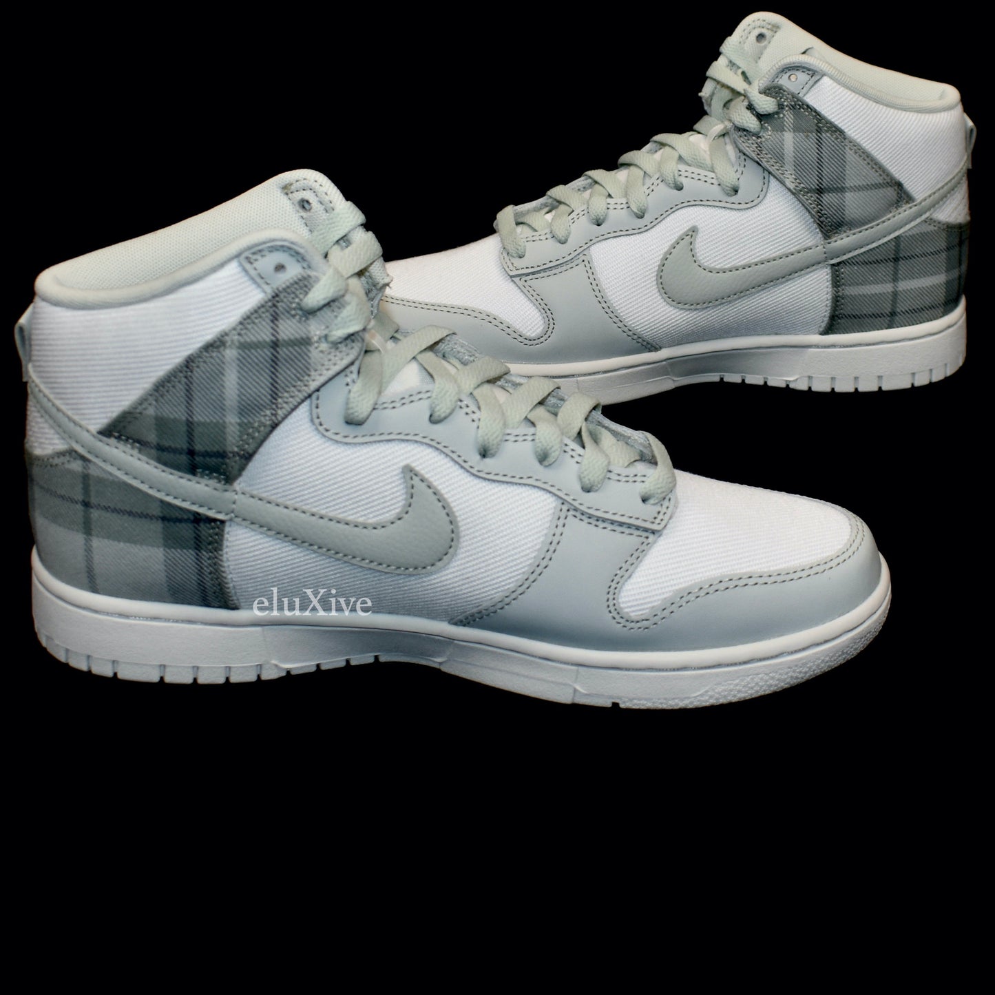 Nike - Dunk High Retro SE 'Tartan Plaid' (White/Silver)