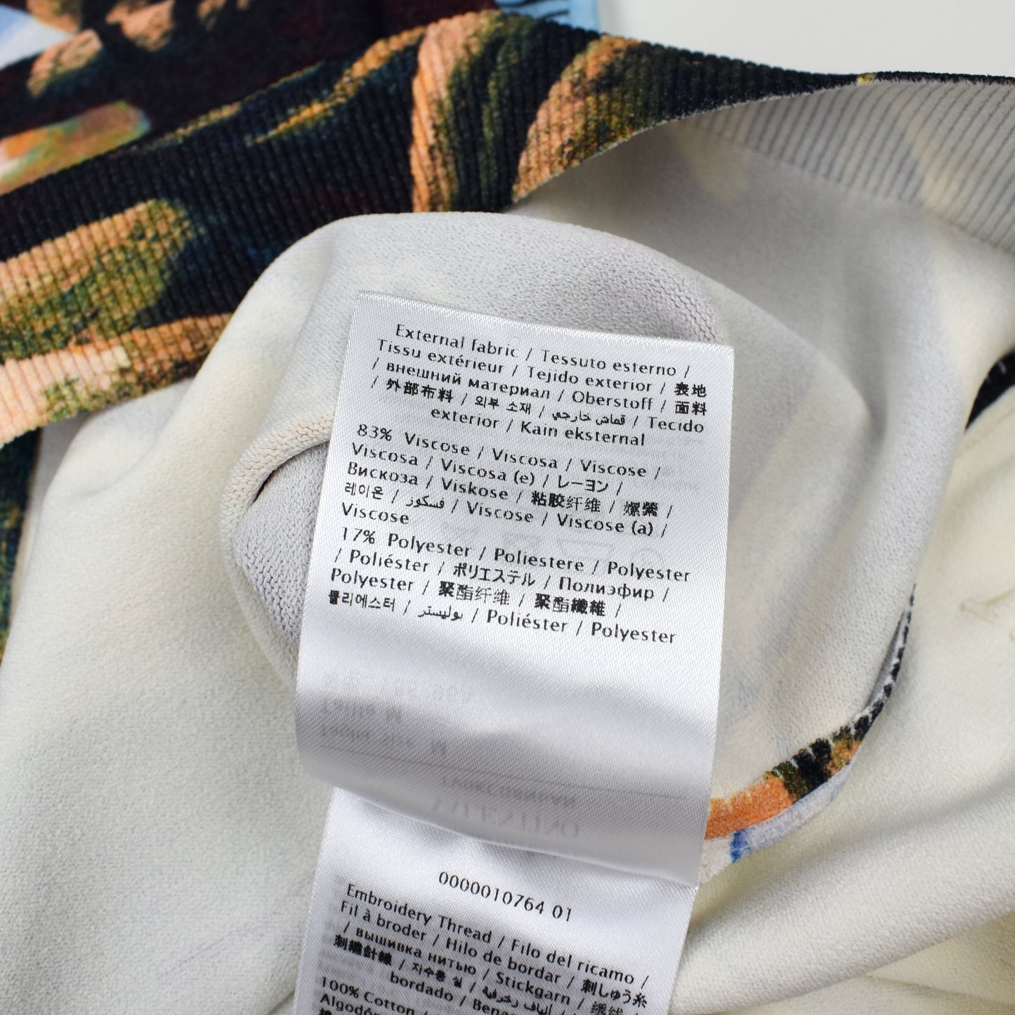 Valentino - Floating Islands Surrealist Print Viscose Sweater