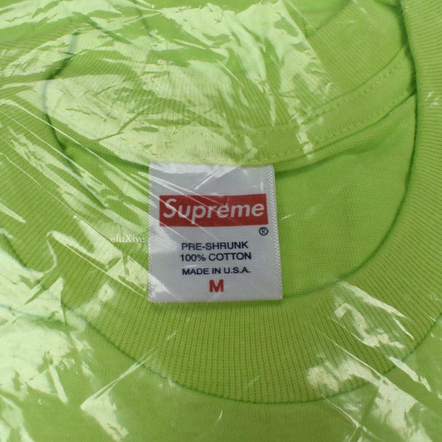 Supreme - Riders Logo T-Shirt (Neon Green)