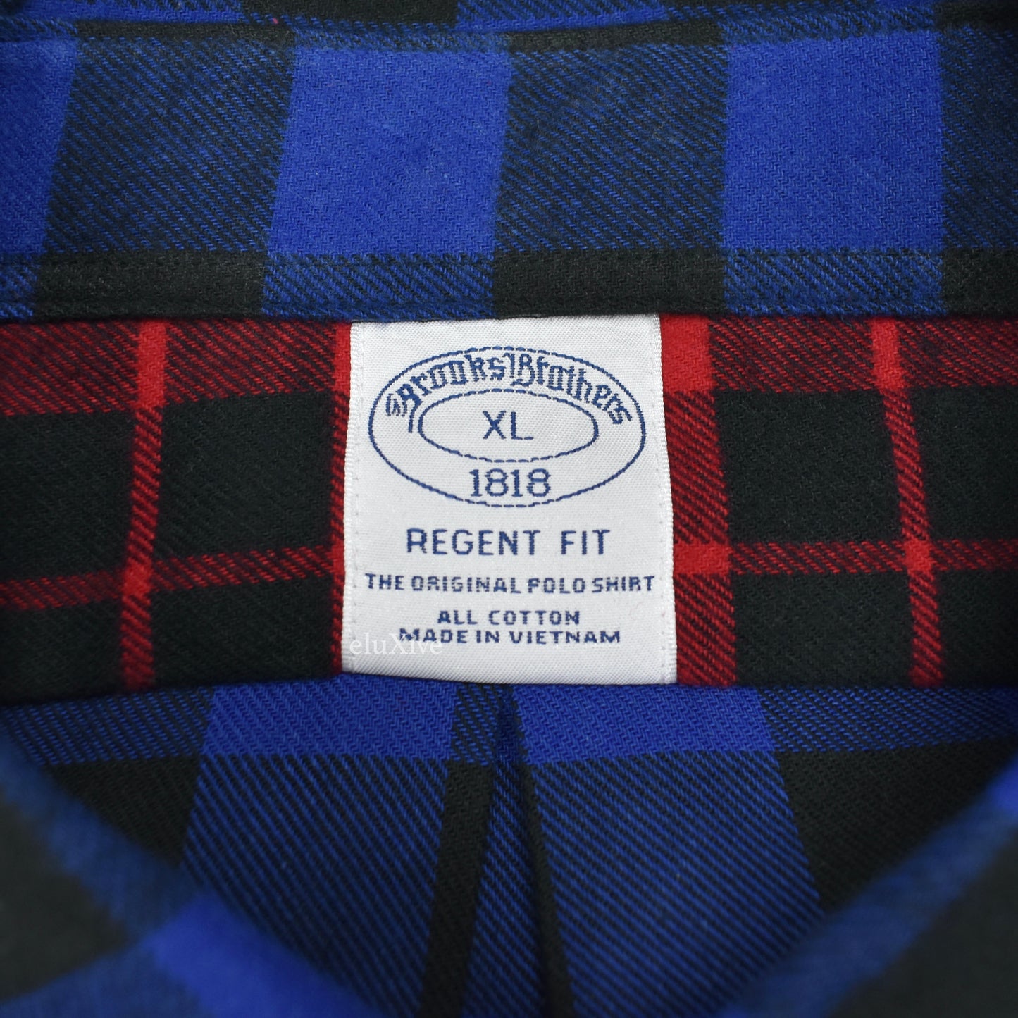 Brooks Brothers - Patchwork Flannel Button Down Shirt