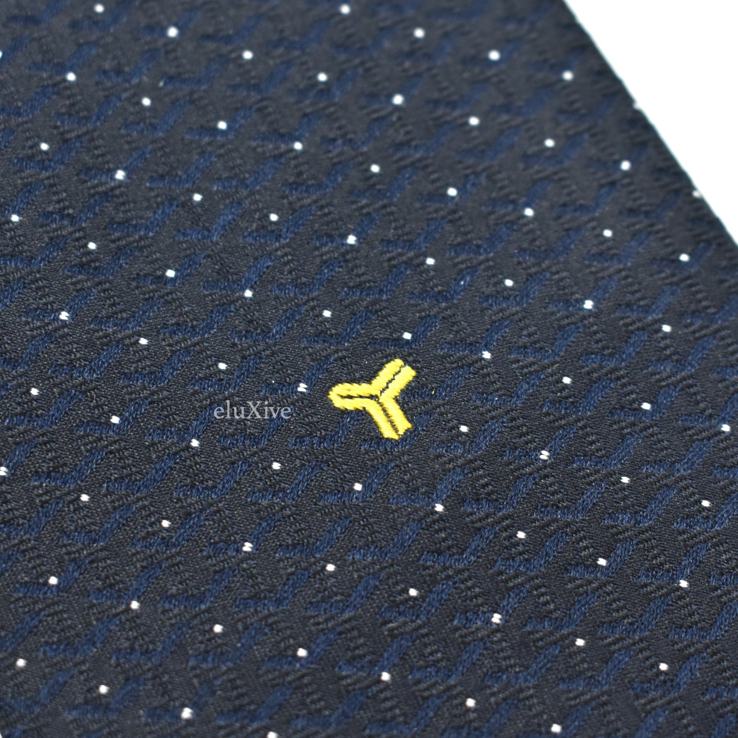 Goyard - Eldredge Monogram Woven Silk Tie (Navy)