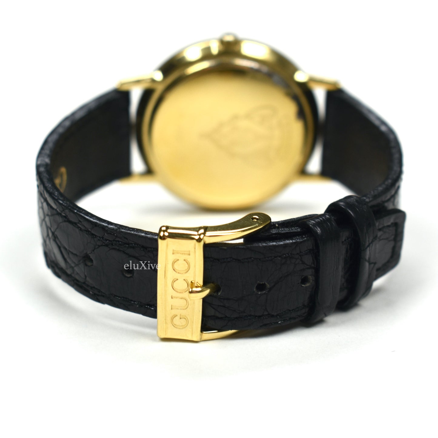 Gucci - 3000M Gold Web Dial Watch