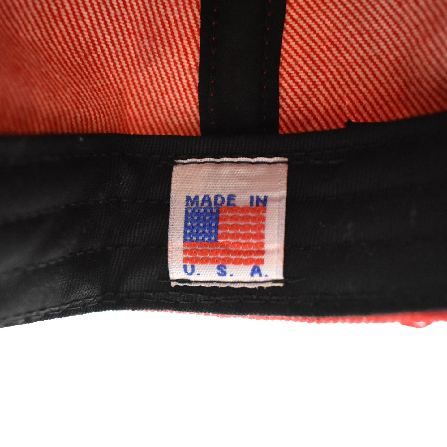 Noah - Red Denim Rose Logo Hat