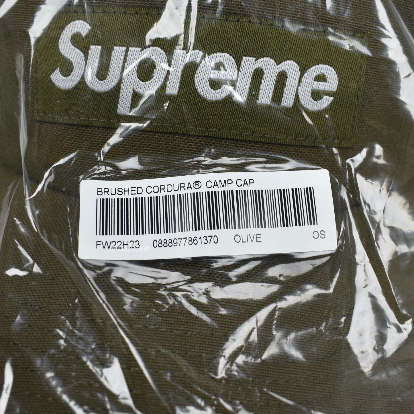 Supreme - Brushed Cordura Box Logo Hat (Olive)