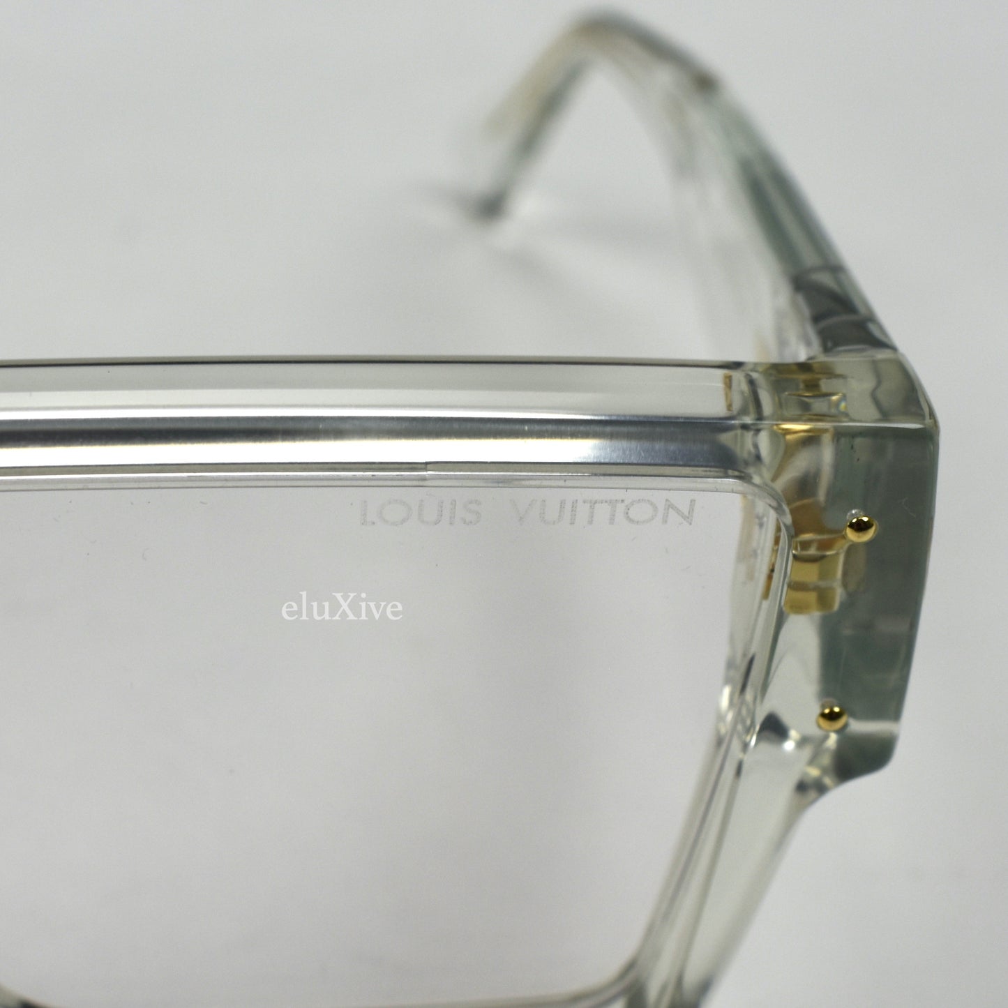 Louis Vuitton - Cyclone Sunglasses (Clear/Transparent)