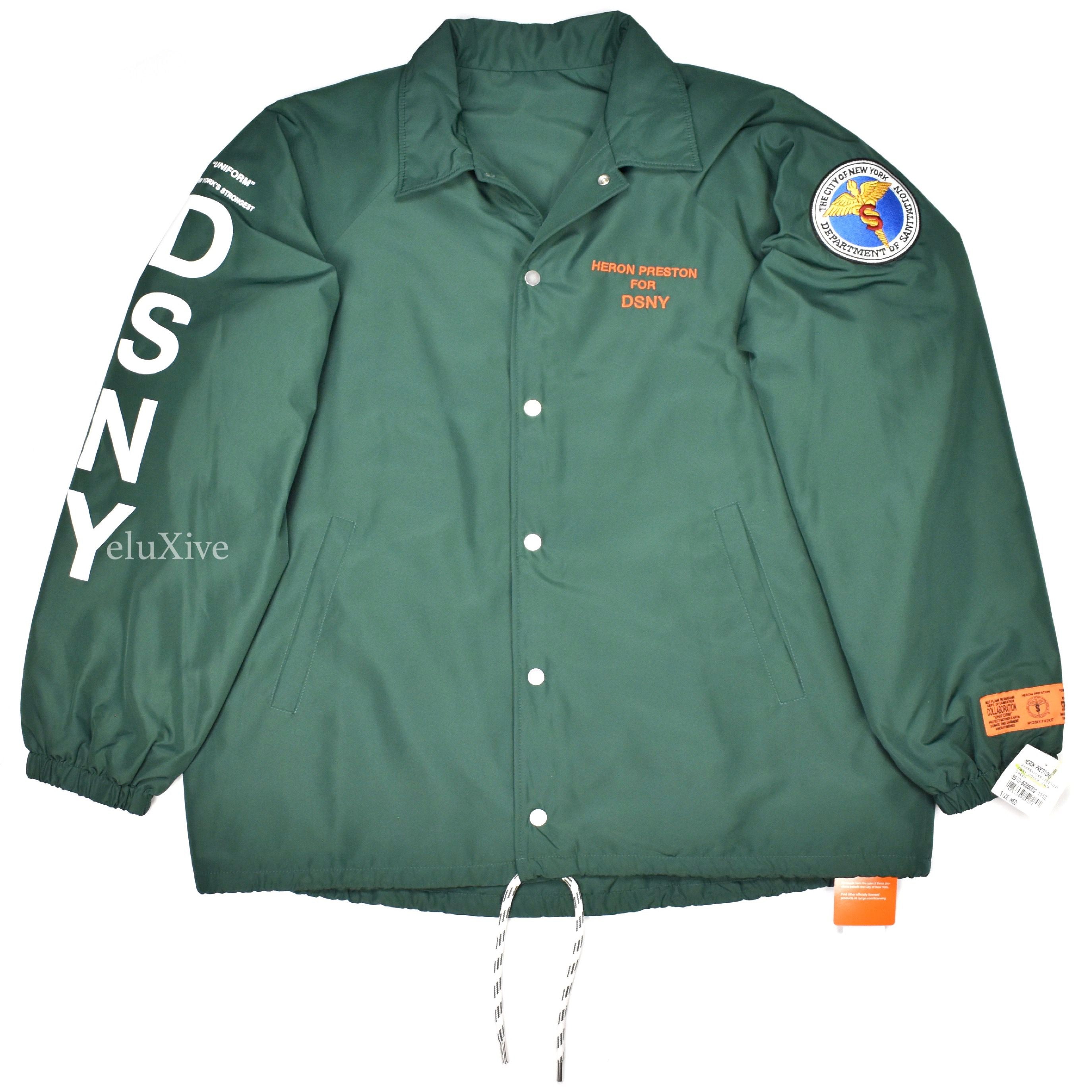 Heron Preston - DSNY Logo Coaches Jacket – eluXive