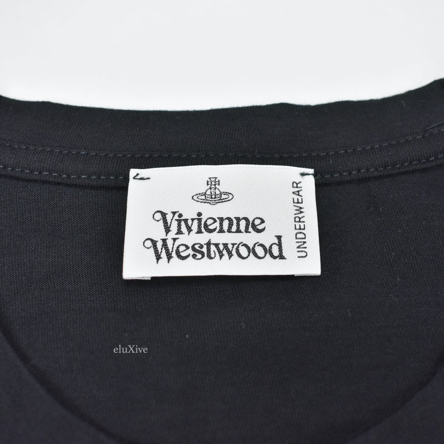 Vivienne Westwood - Black Orb Logo Crewneck T-Shirt