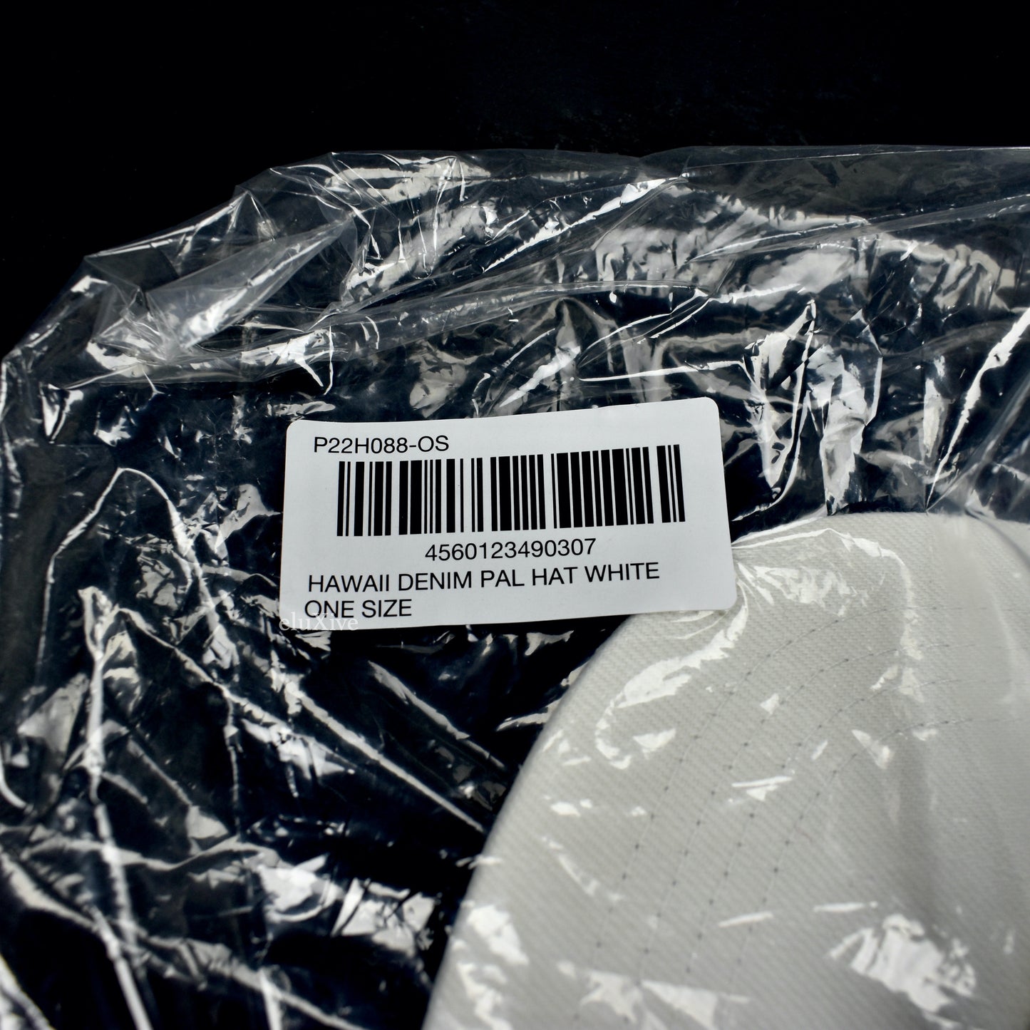 Palace - Hawaii Floral Logo Denim Hat (White)