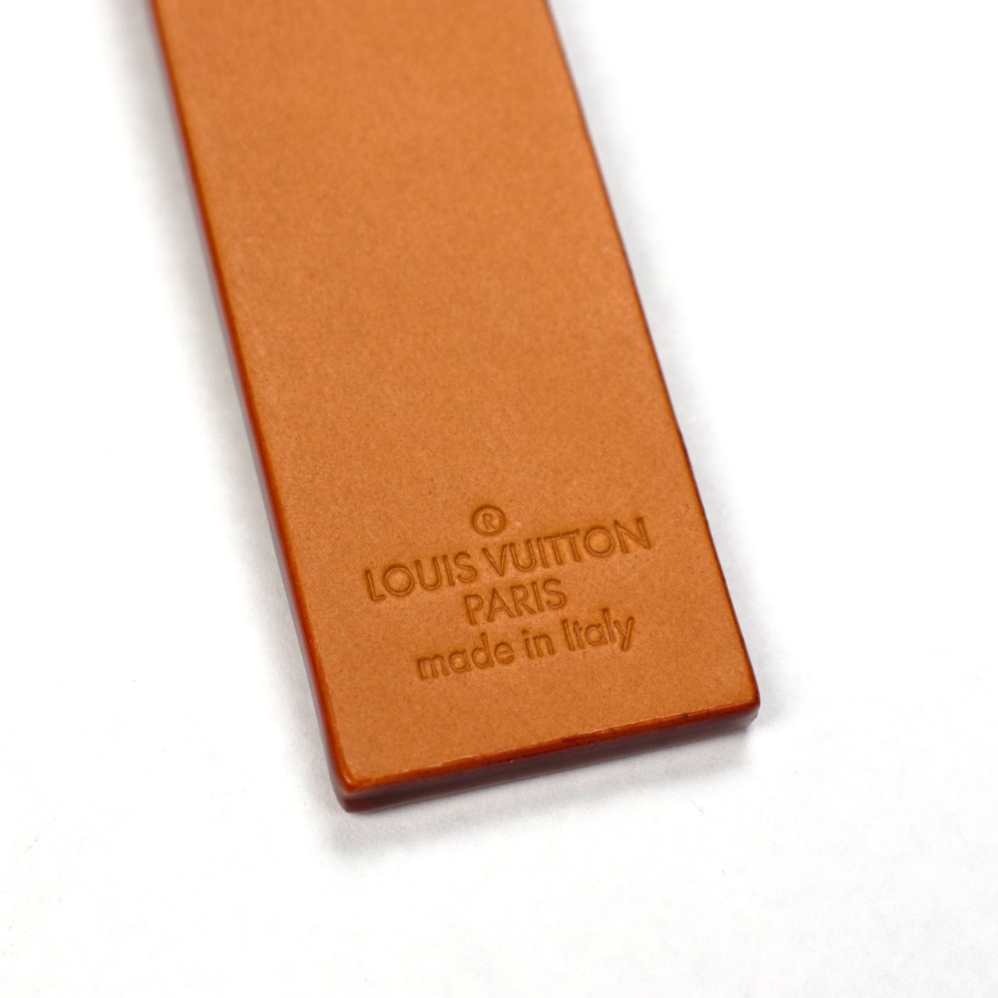 Louis Vuitton x Supreme - Leather Box Logo Keychain