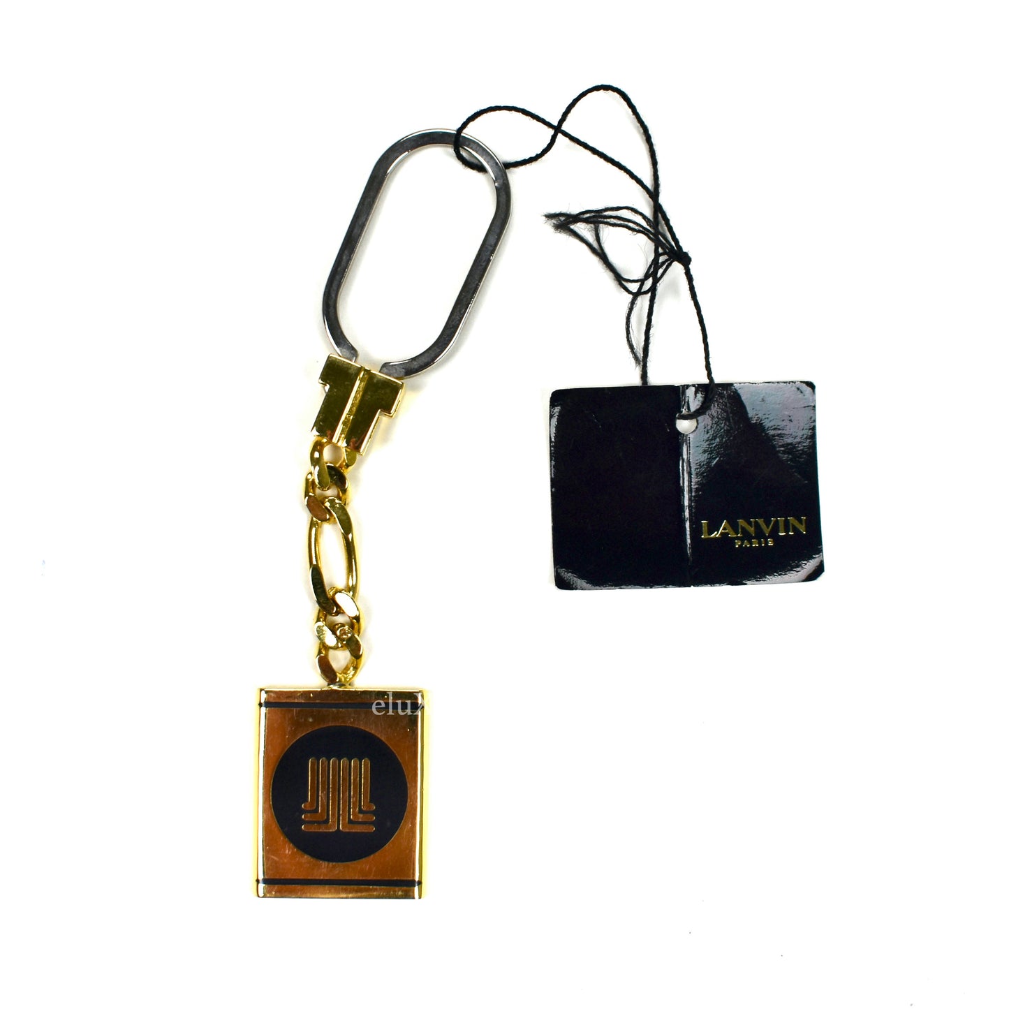 Lanvin - Vintage Gold Logo Keychain