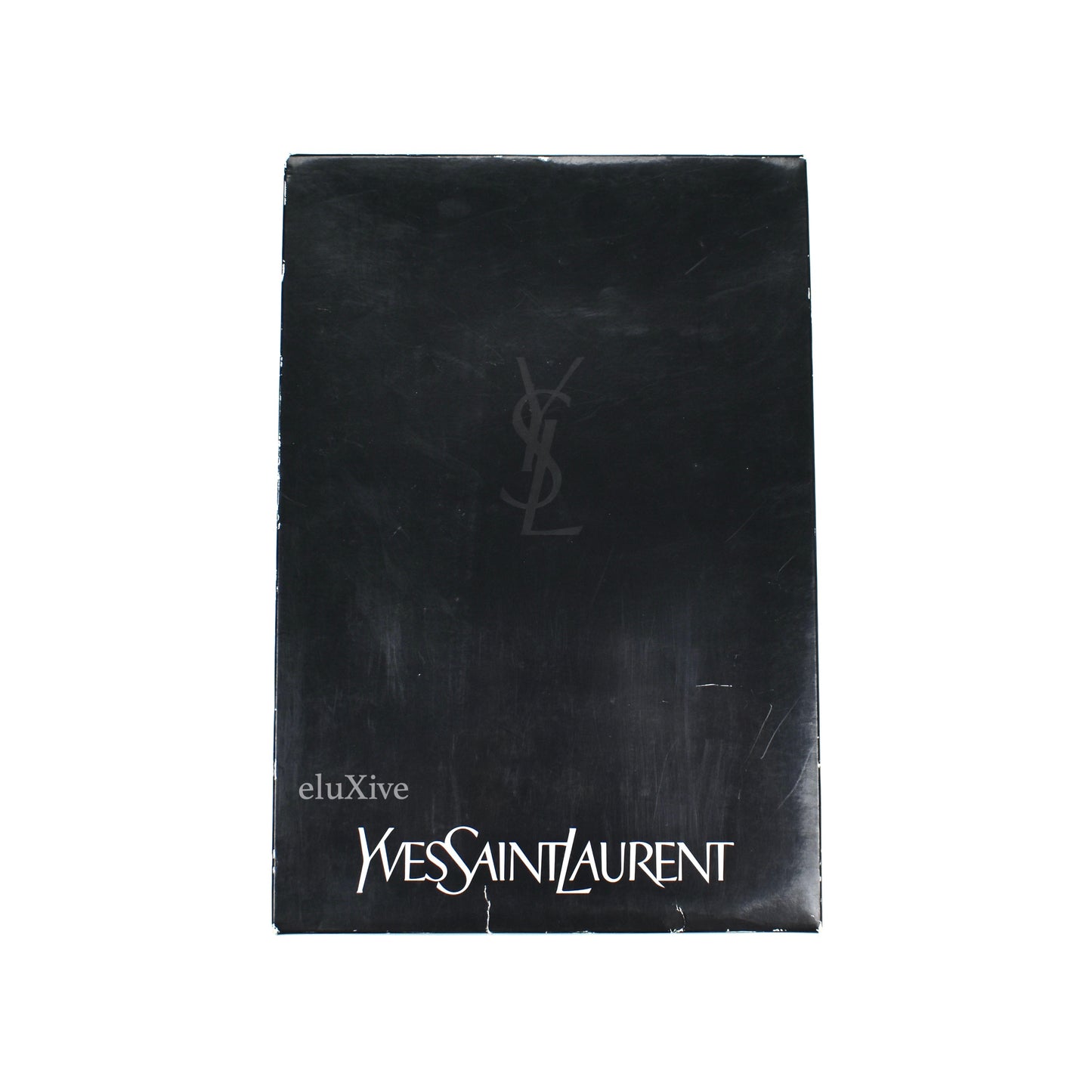 Yves Saint Laurent - White/Blue Set of 2 Logo Hand Towels (Medium)