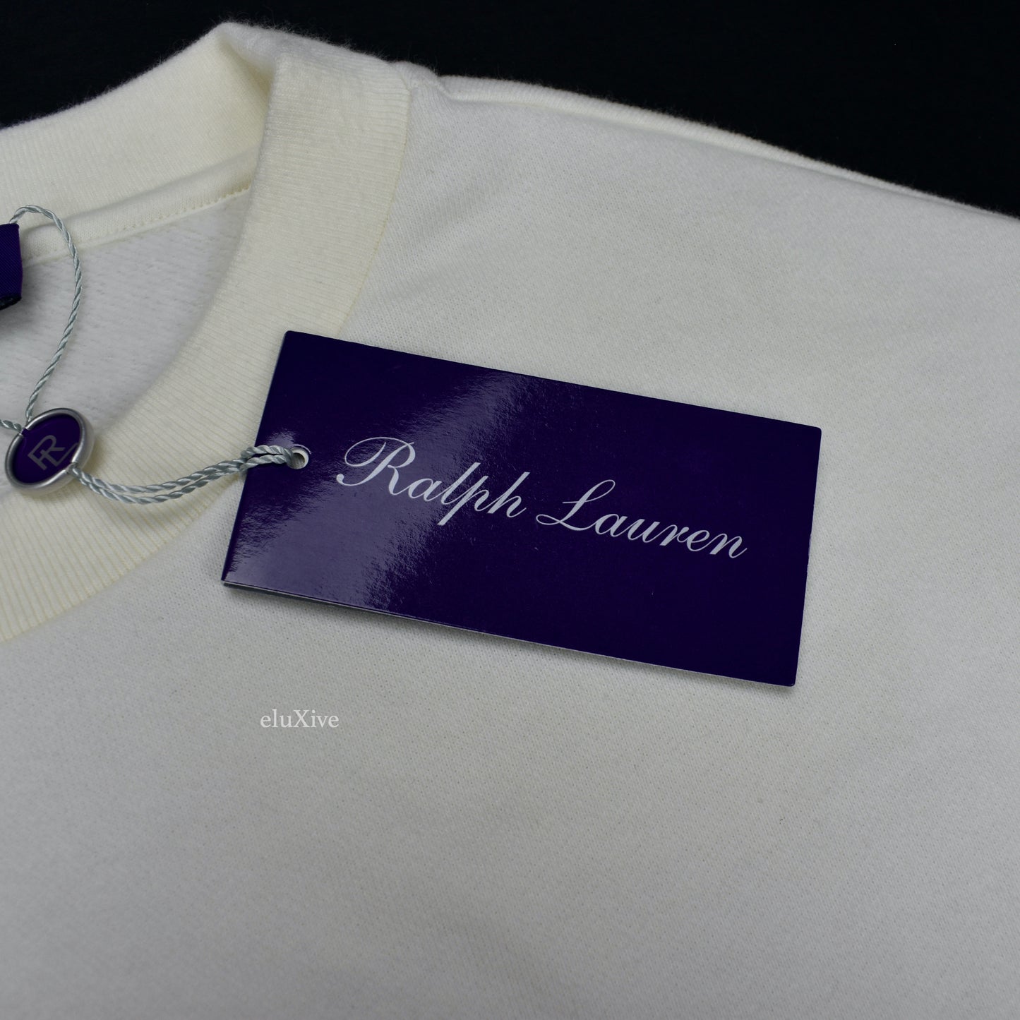 Ralph Lauren Purple Label - Tuxedo Polo Bear Sweatshirt (Cream)