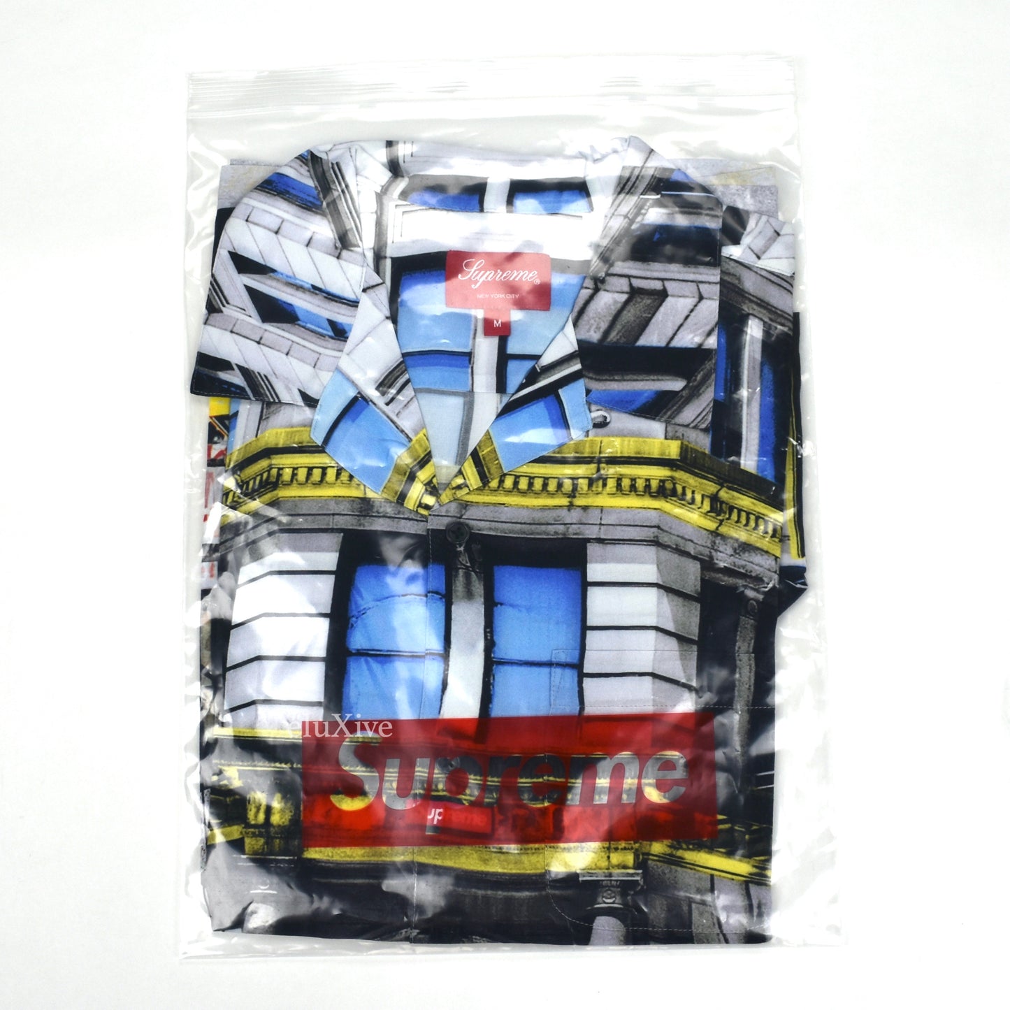 Supreme - 190 Bowery Logo Rayon Club Shirt