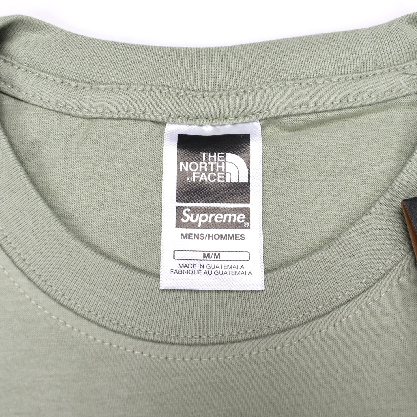 Supreme x The North Face - Sketch Logo T-Shirt (Tea Green)