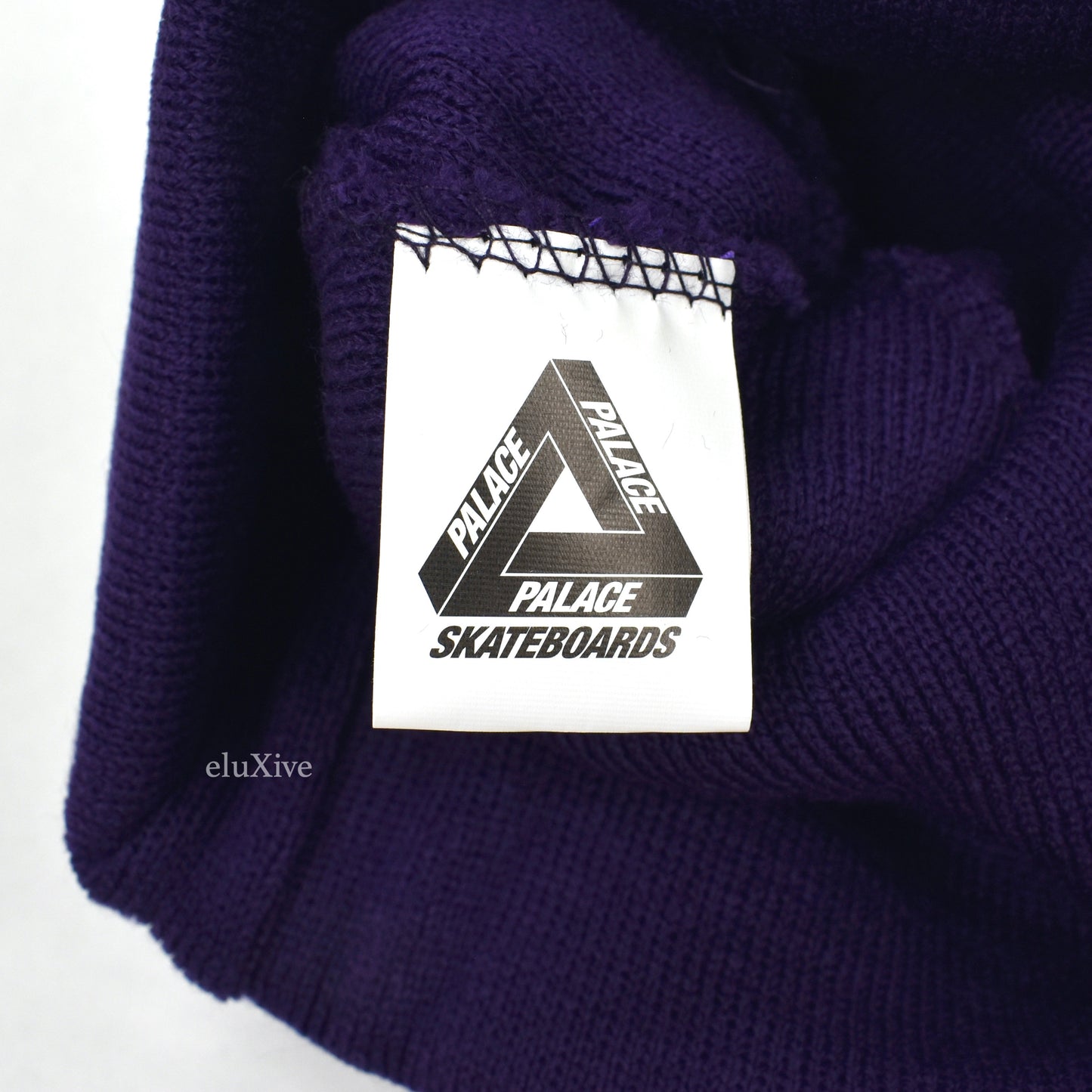 Palace - Basically A Logo Beanie (Purple)
