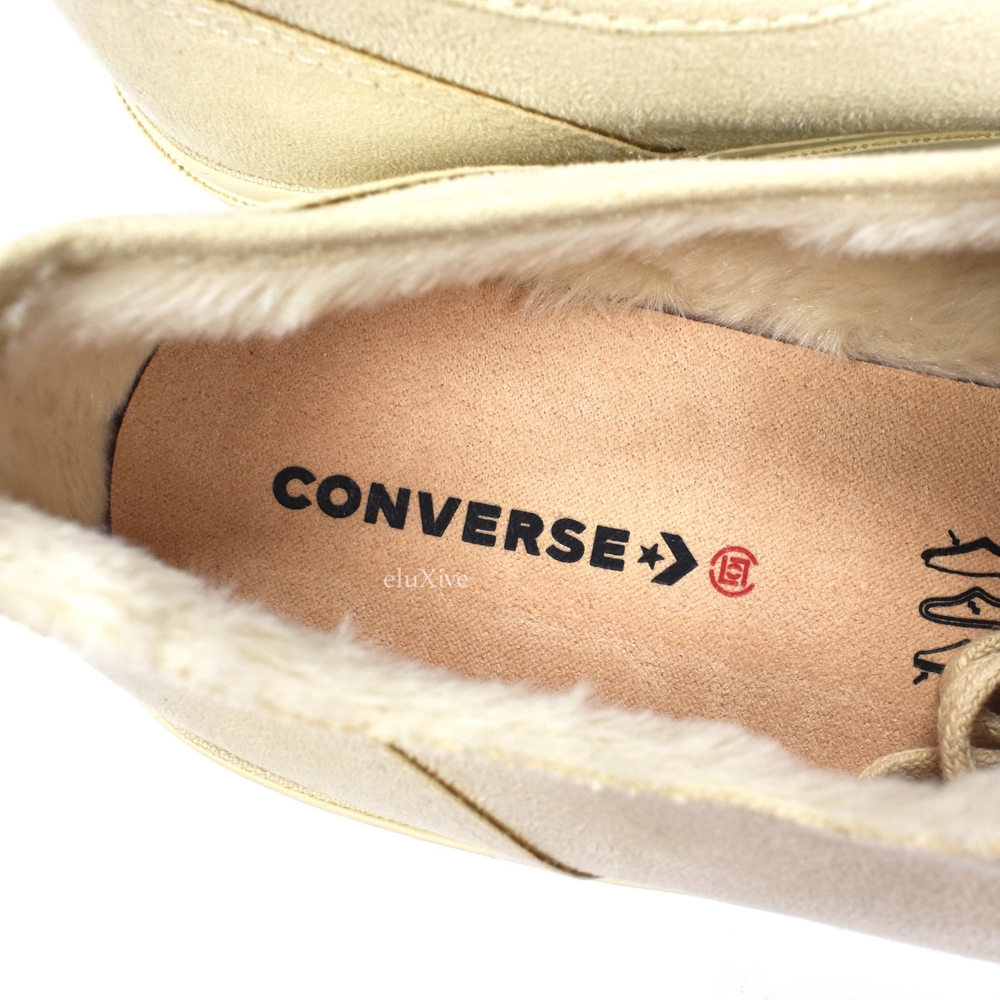 Converse x CLOT - Jack Purcell 'Polar Bear Fur'