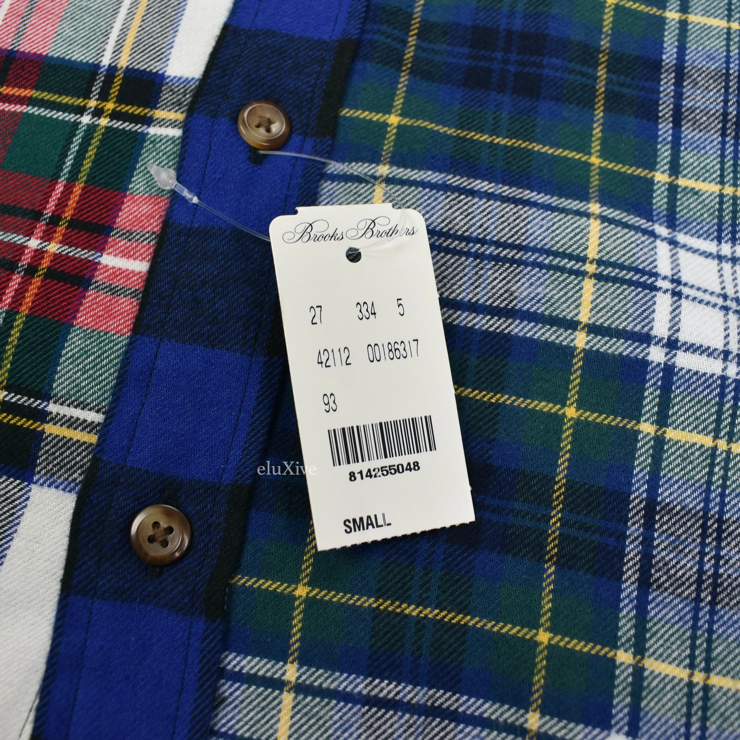 Brooks Brothers - Patchwork Flannel Button Down Shirt