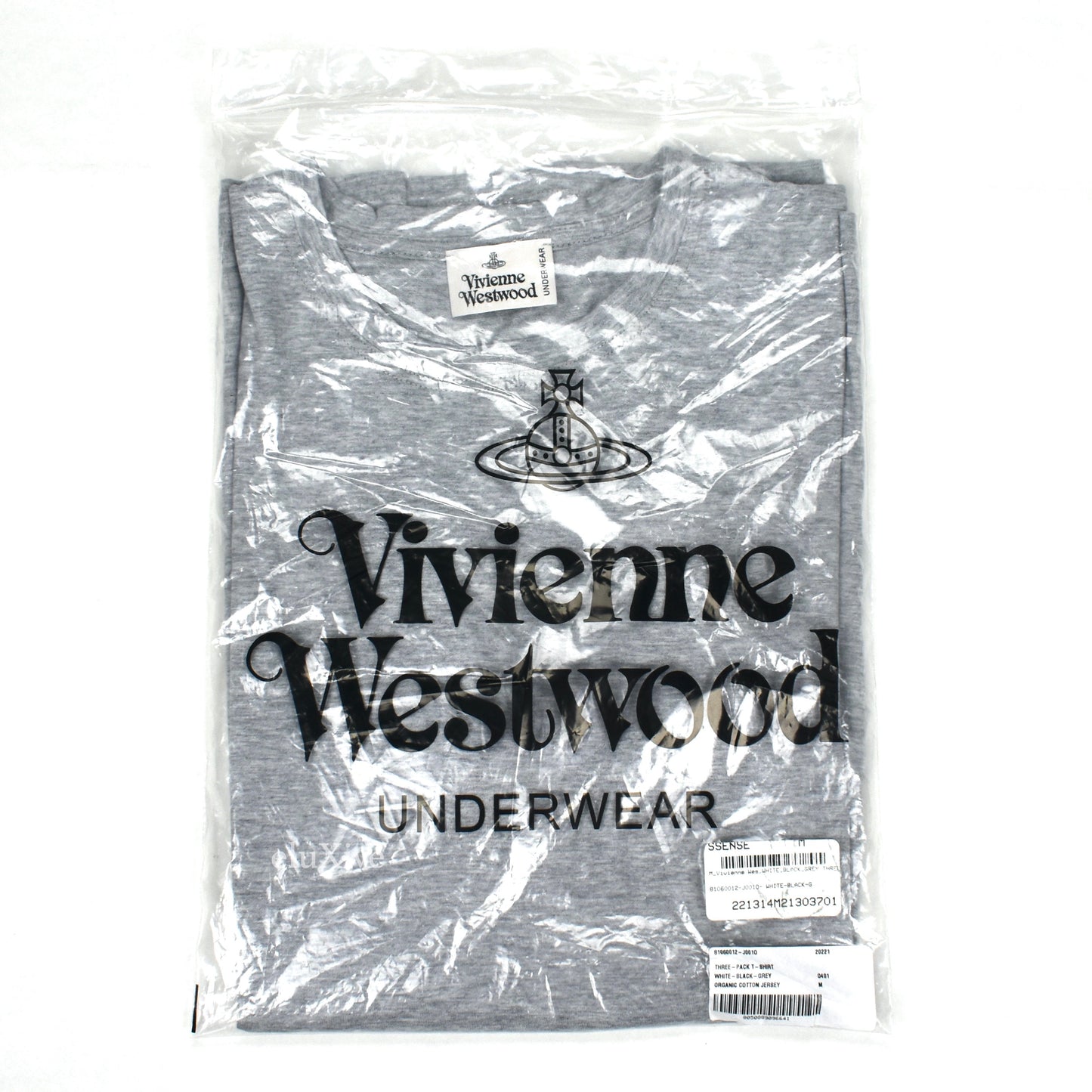 Vivienne Westwood - Gray Orb Logo Crewneck T-Shirt