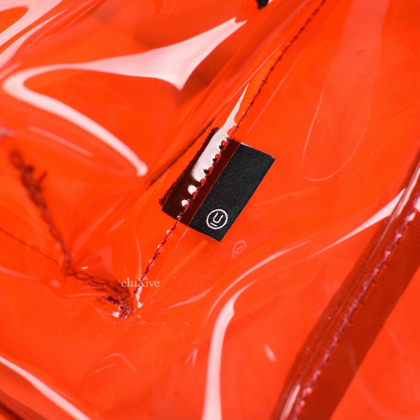Undercover - Transparent Red PVC Backpack