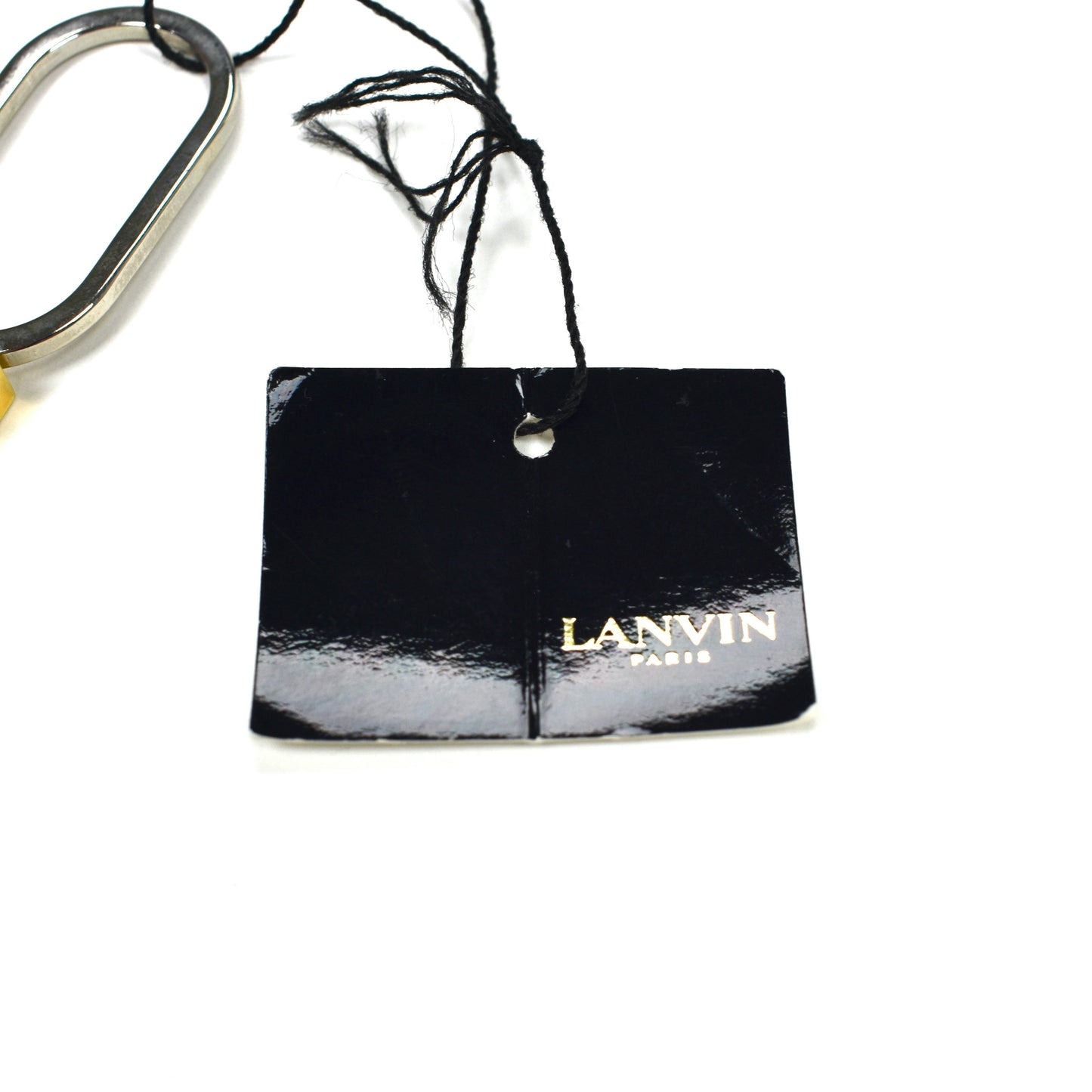 Lanvin - Vintage Gold Logo Keychain