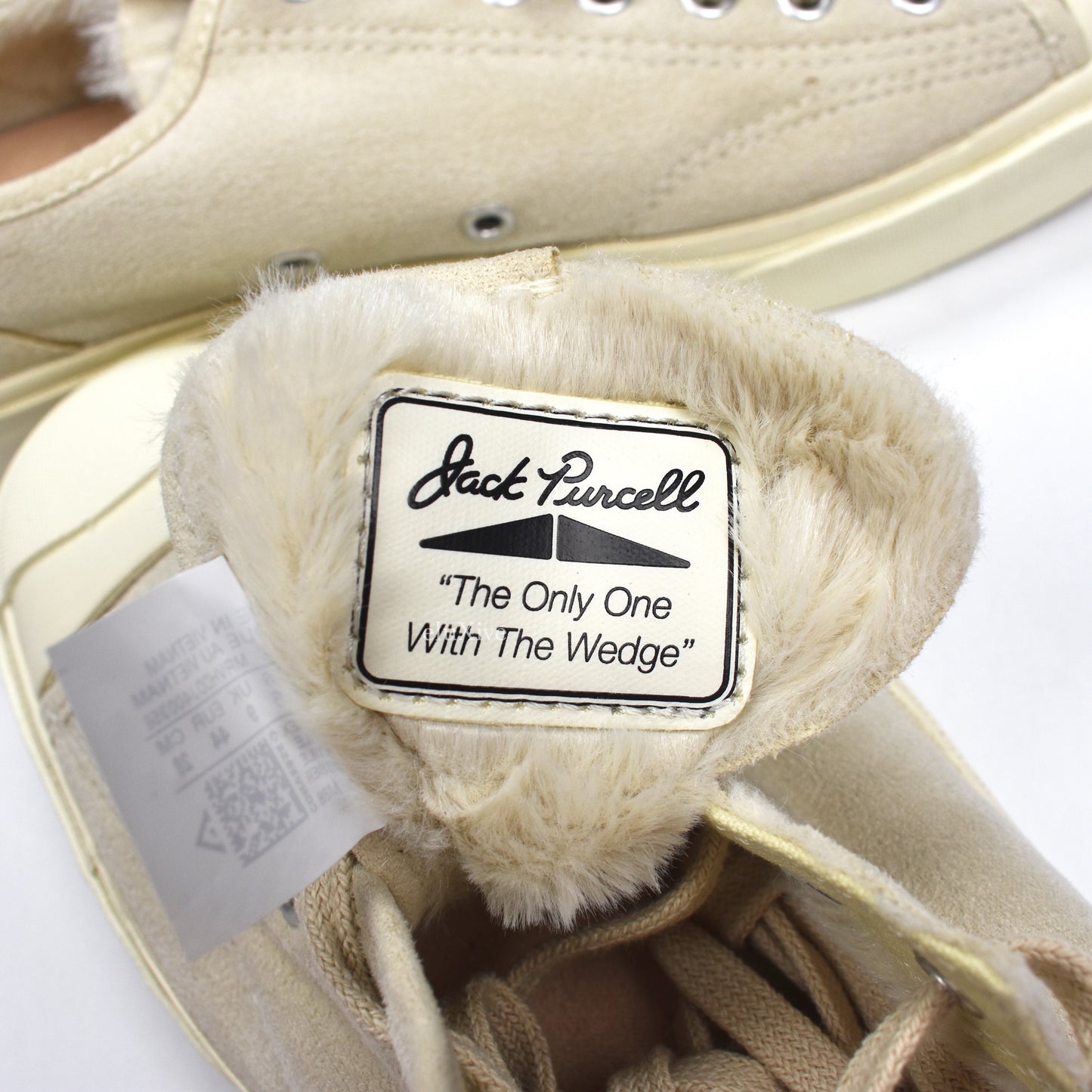 Converse x CLOT - Jack Purcell 'Polar Bear Fur'