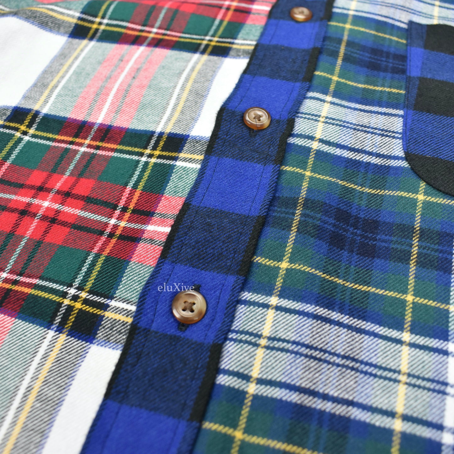 Brooks Brothers - Patchwork Flannel Button Down Shirt