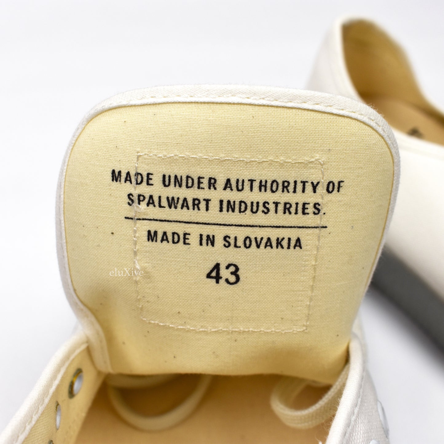 Spalwart - White / Gray 'Special Low' Sneakers