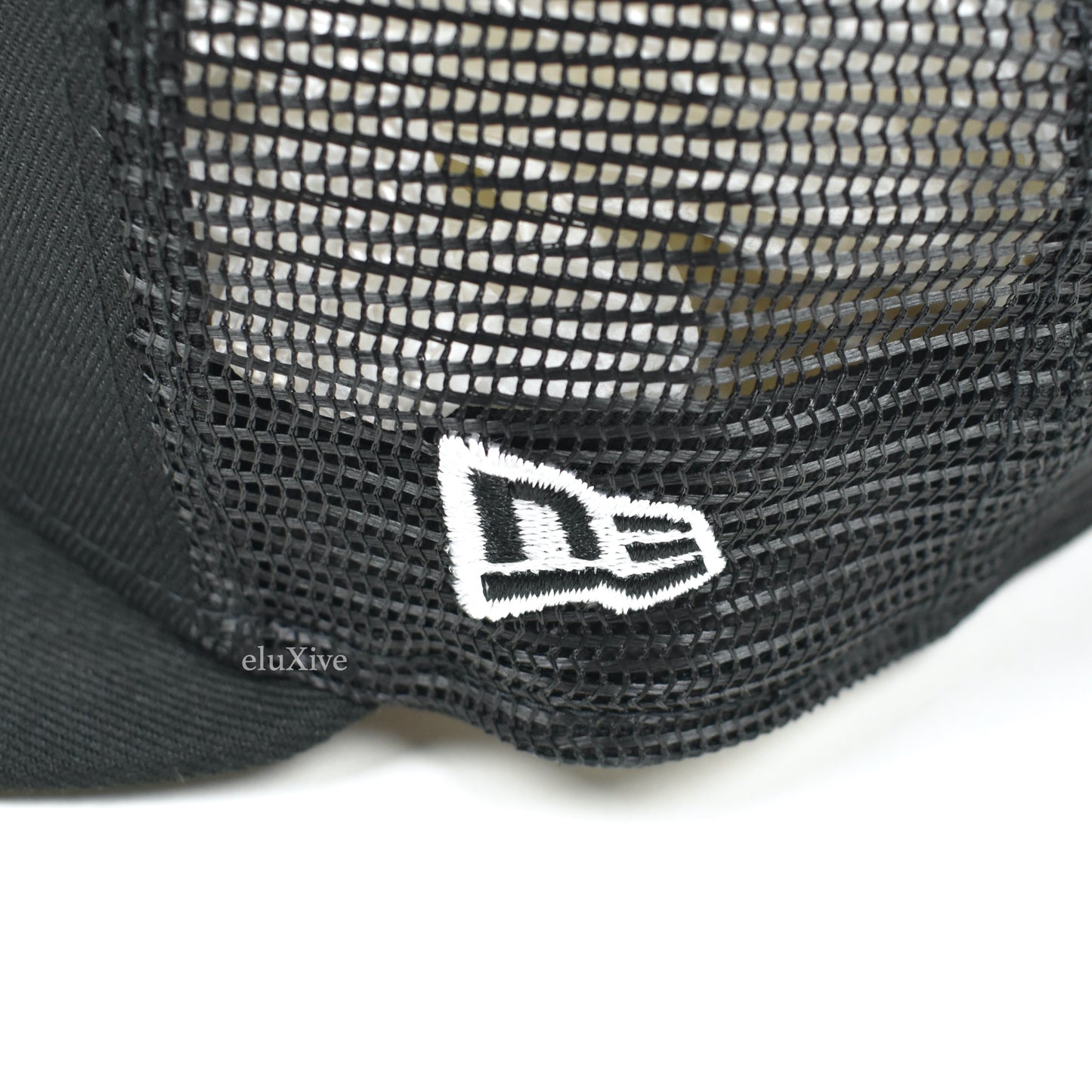Supreme x New Era - Black Box Logo Mesh Back Hat