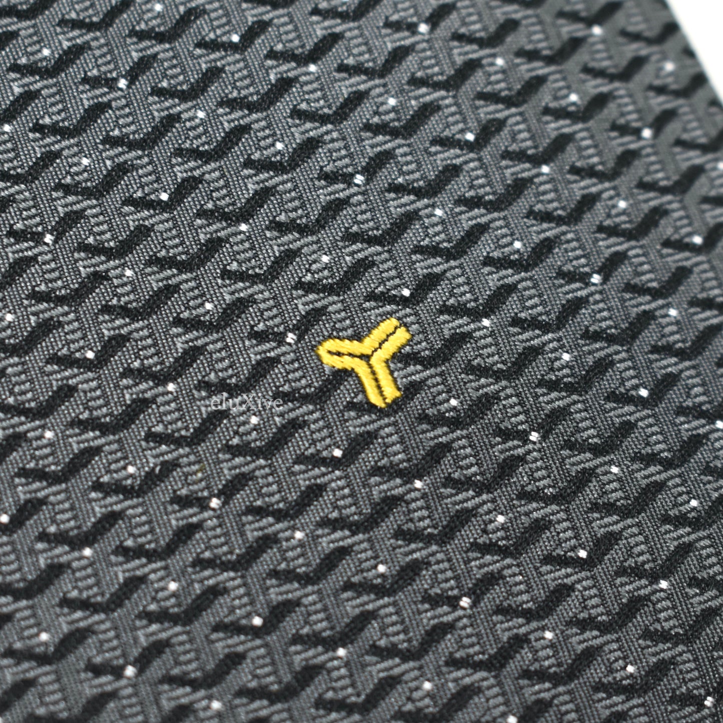 Goyard - Eldredge Monogram Woven Silk Tie (Gray)