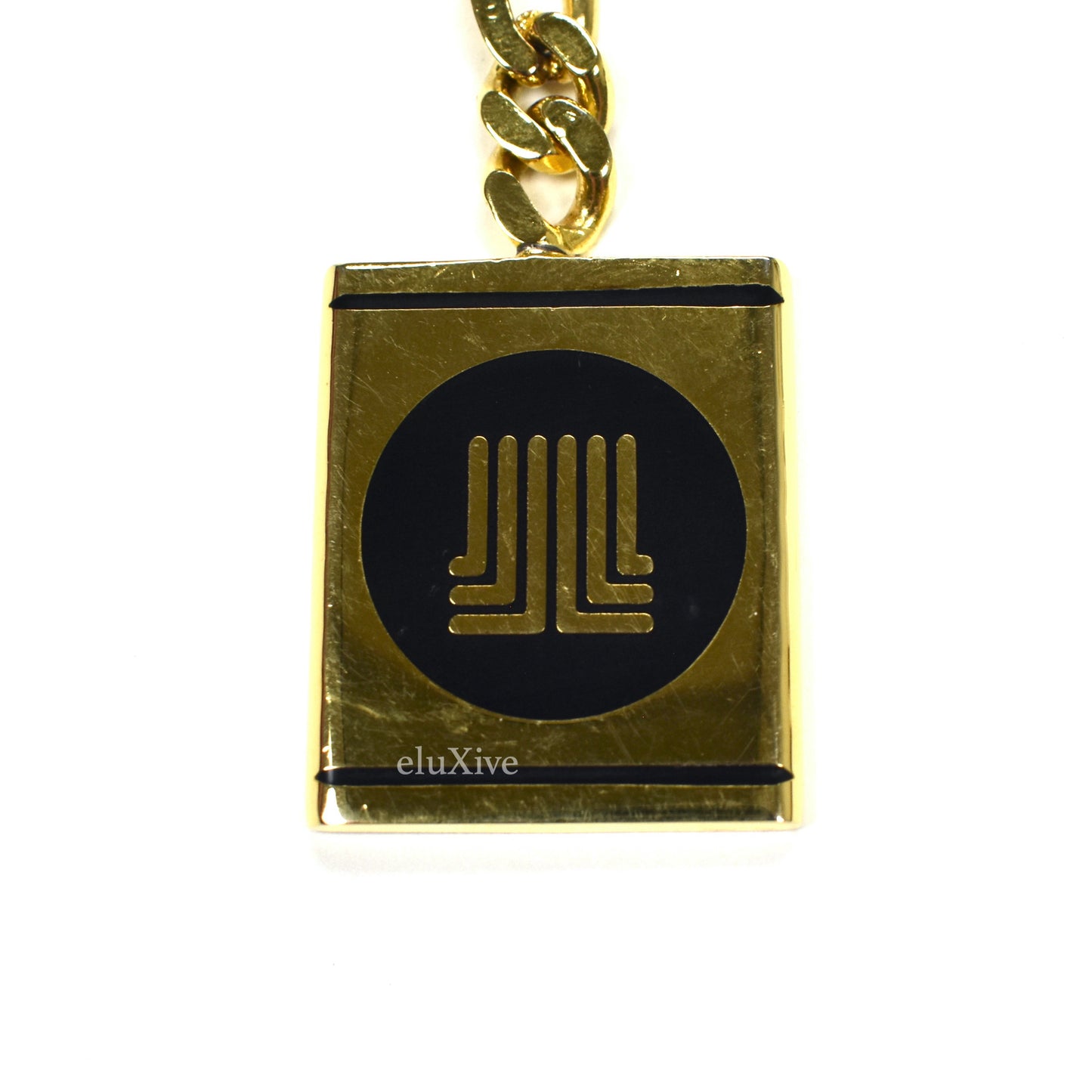 Lanvin - Vintage Gold Logo Keychain