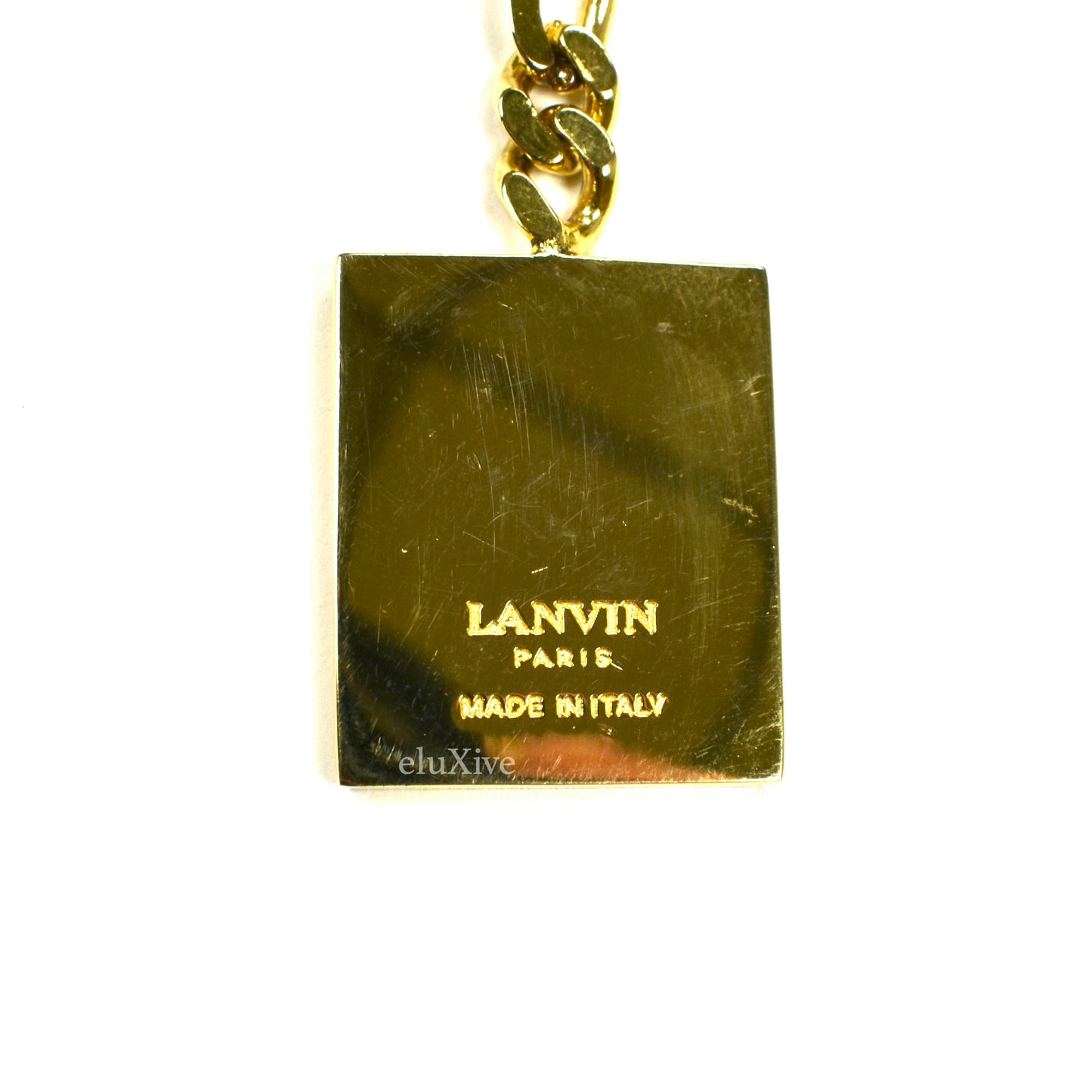 Lanvin - Vintage Gold Logo Keychain