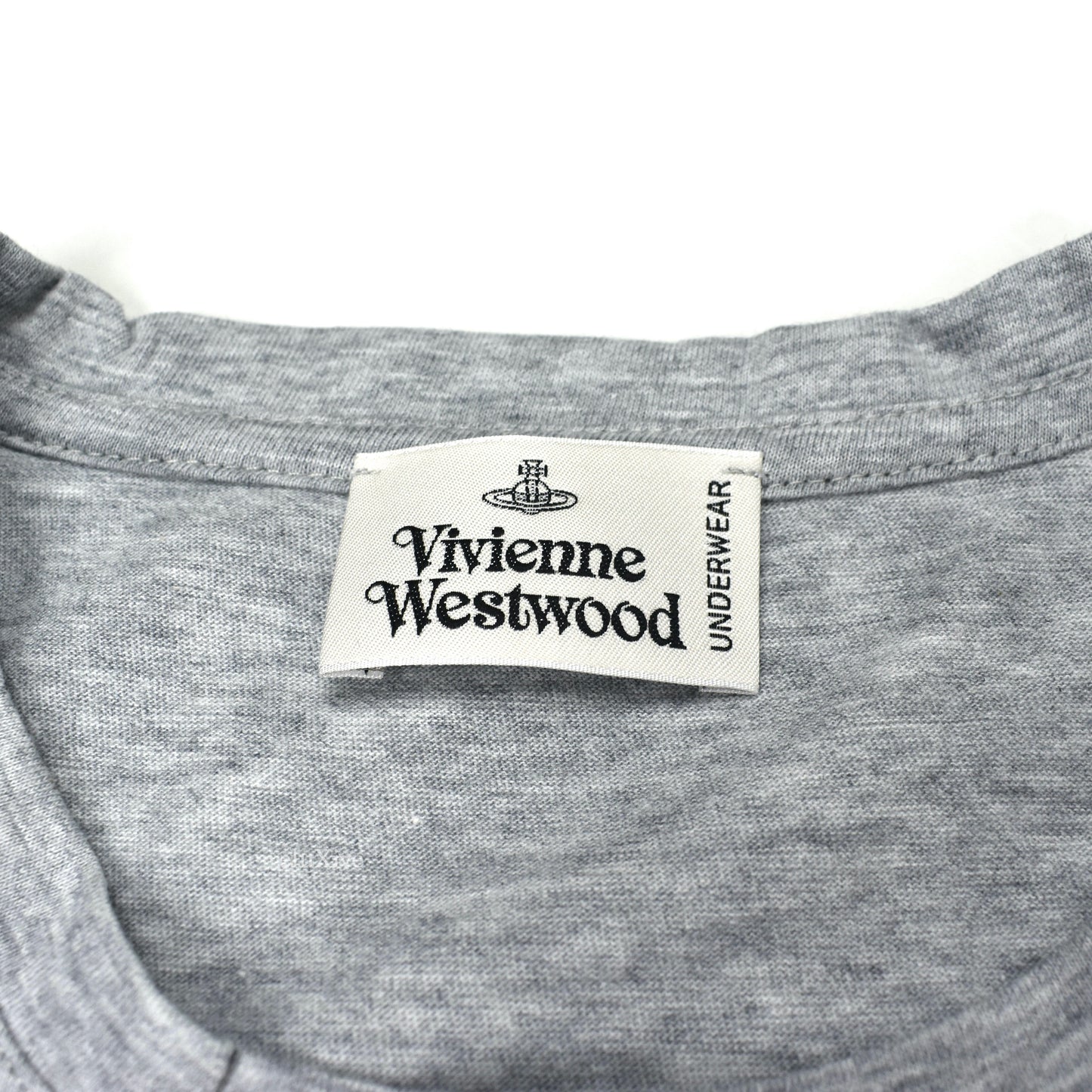 Vivienne Westwood - Gray Orb Logo Crewneck T-Shirt
